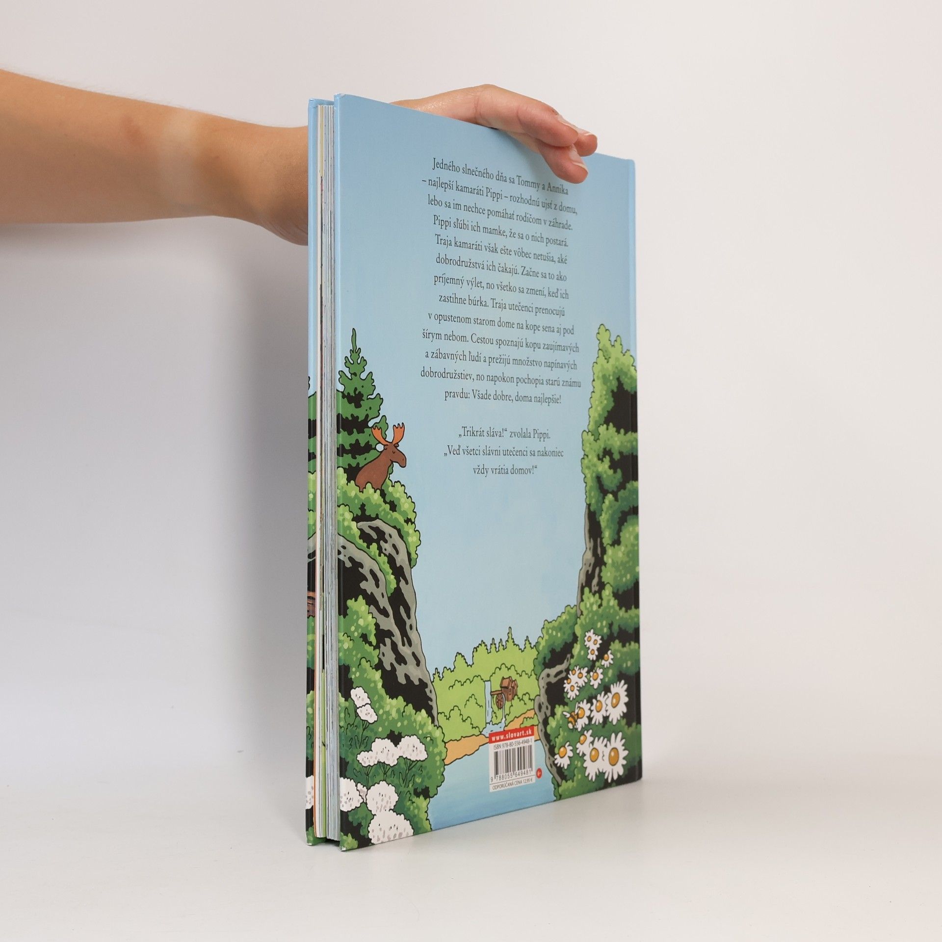 Astrid Lindgren Pippi s kamarátmi na úteku