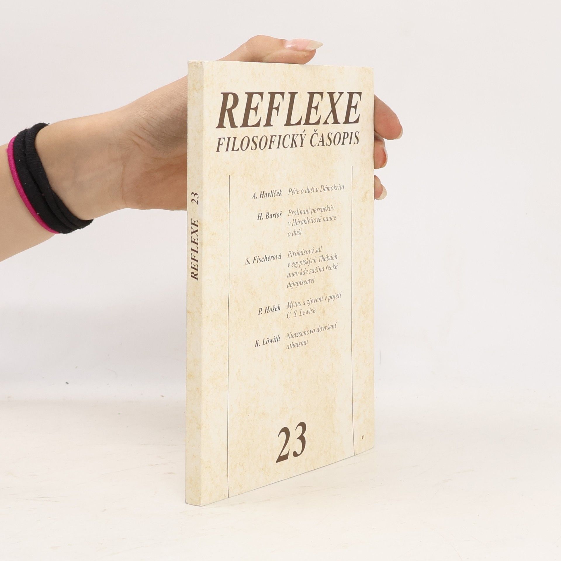 Various authors Reflexe. Filosofický časopis 23/2002