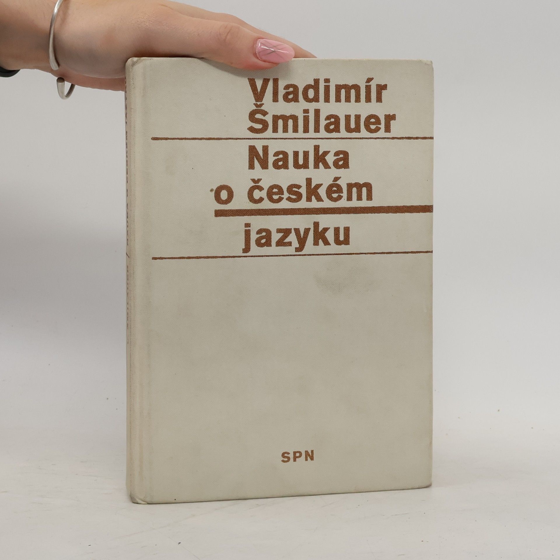 Vladimír Šmilauer Nauka o českém jazyku