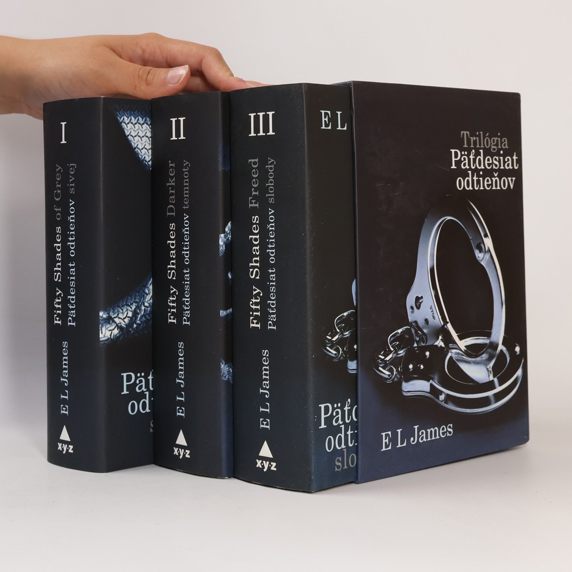 E. L. James Fifty Shades Trilógia 1-3