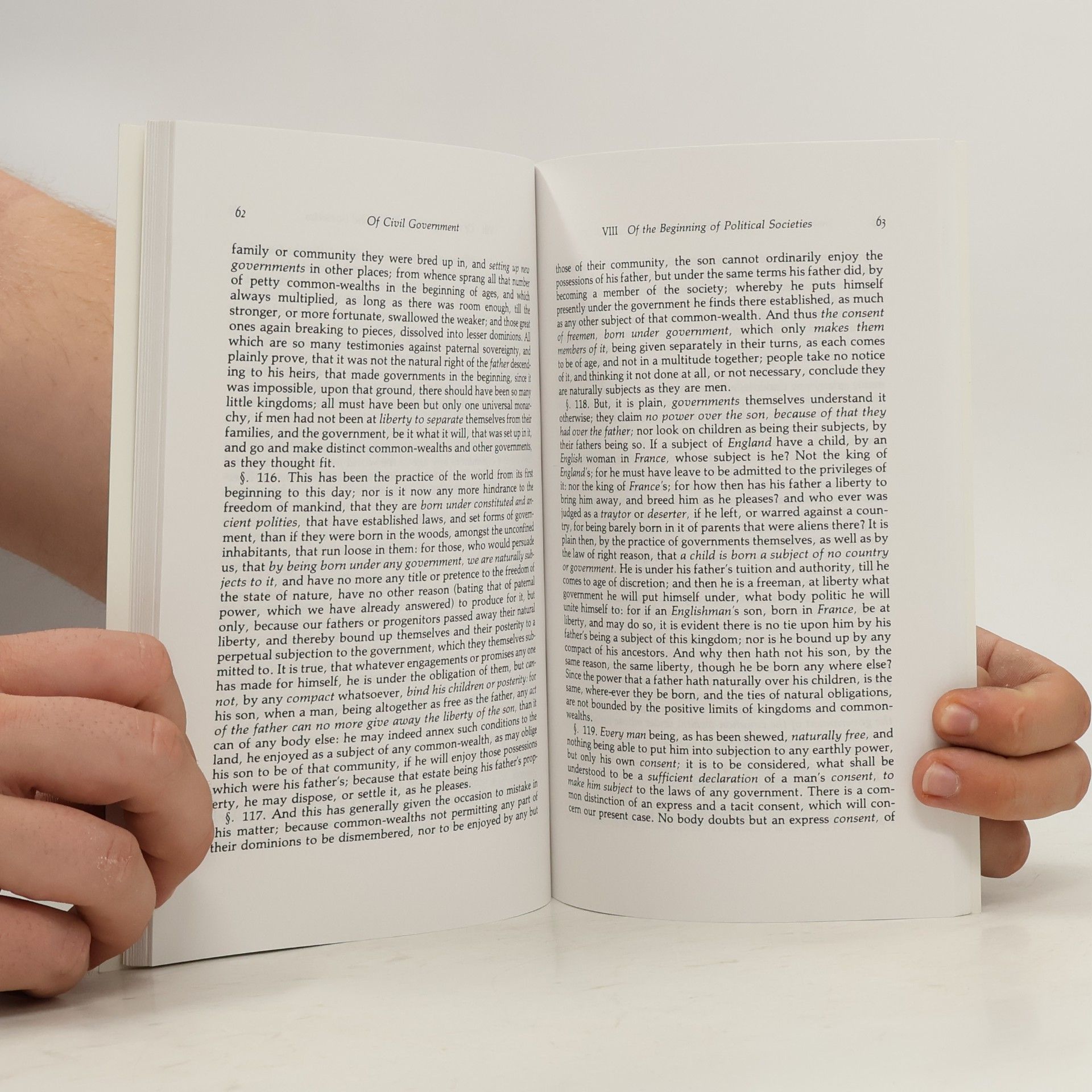 John Locke Second Treatise of Government