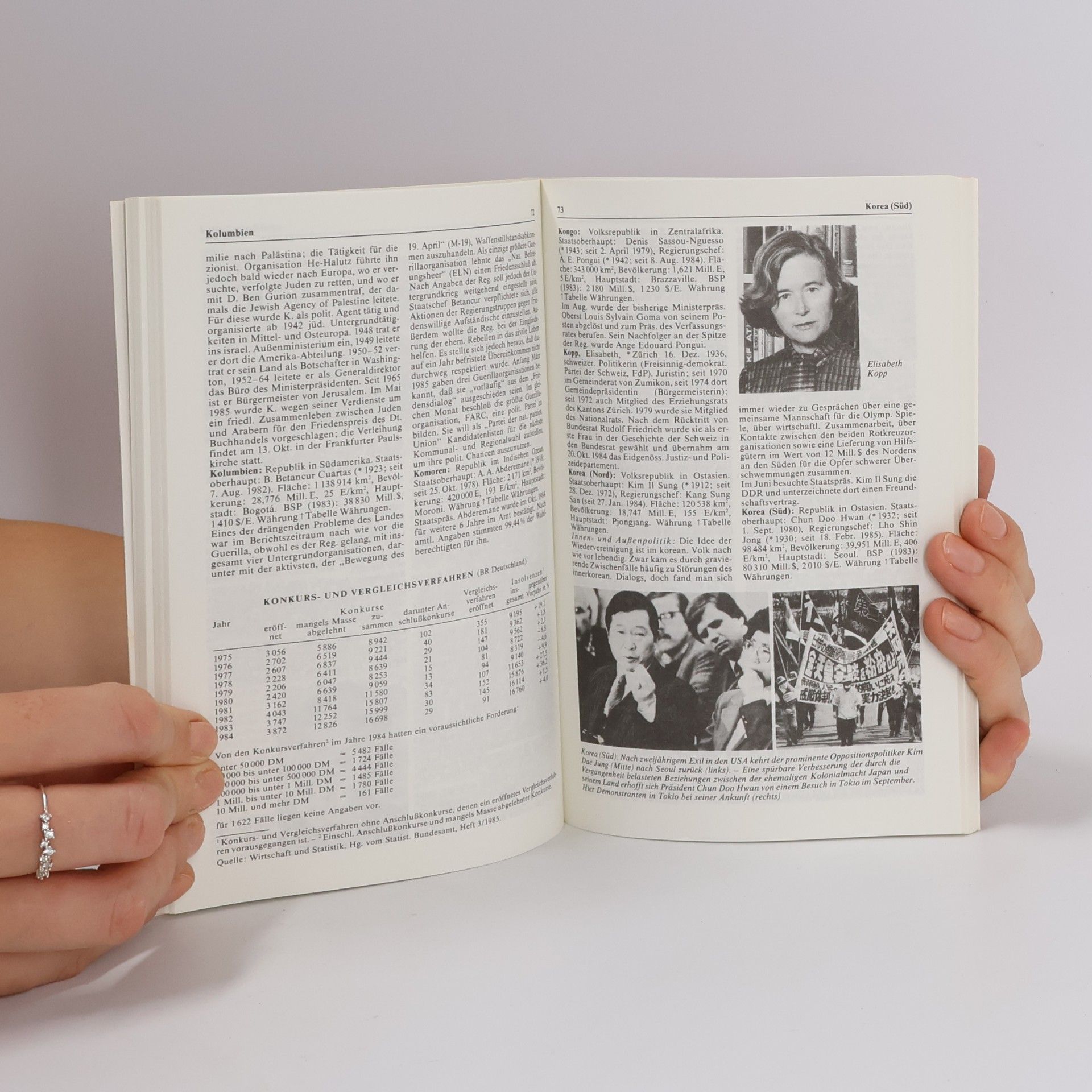 Various authors Meyers Jahresreport 1985. Was war wichtig?