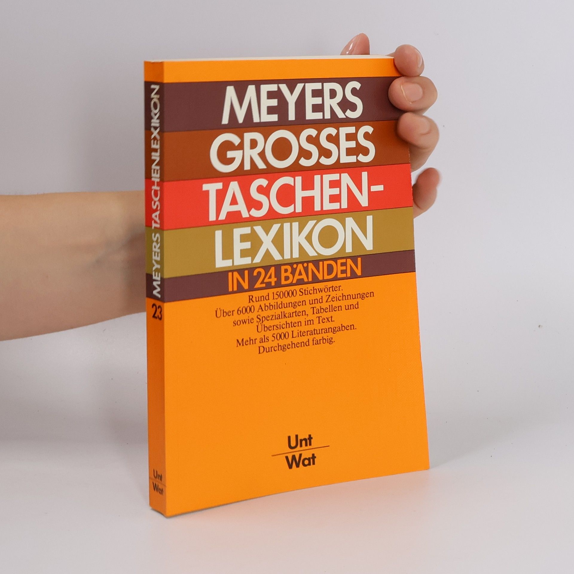 Werner Digel Meyers grosses Taschenlexikon 23. Unt-Wat