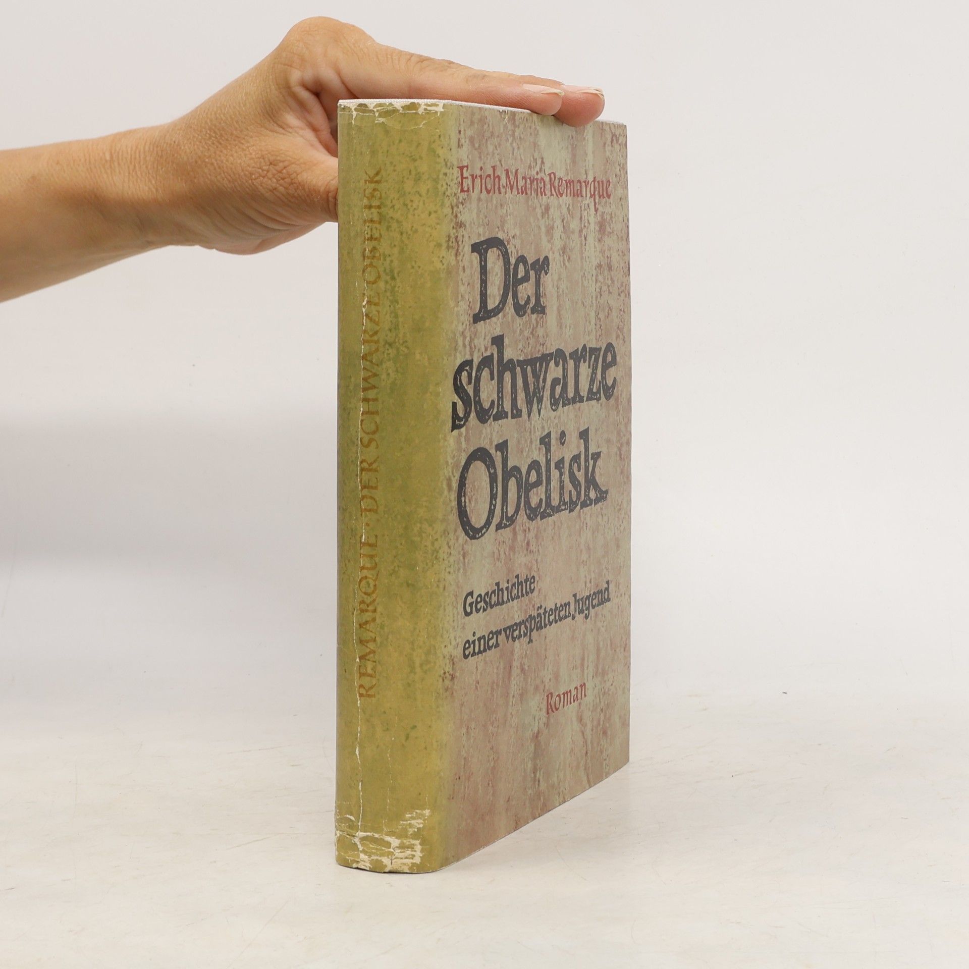 Erich Maria Remarque Der schwarze Obelisk