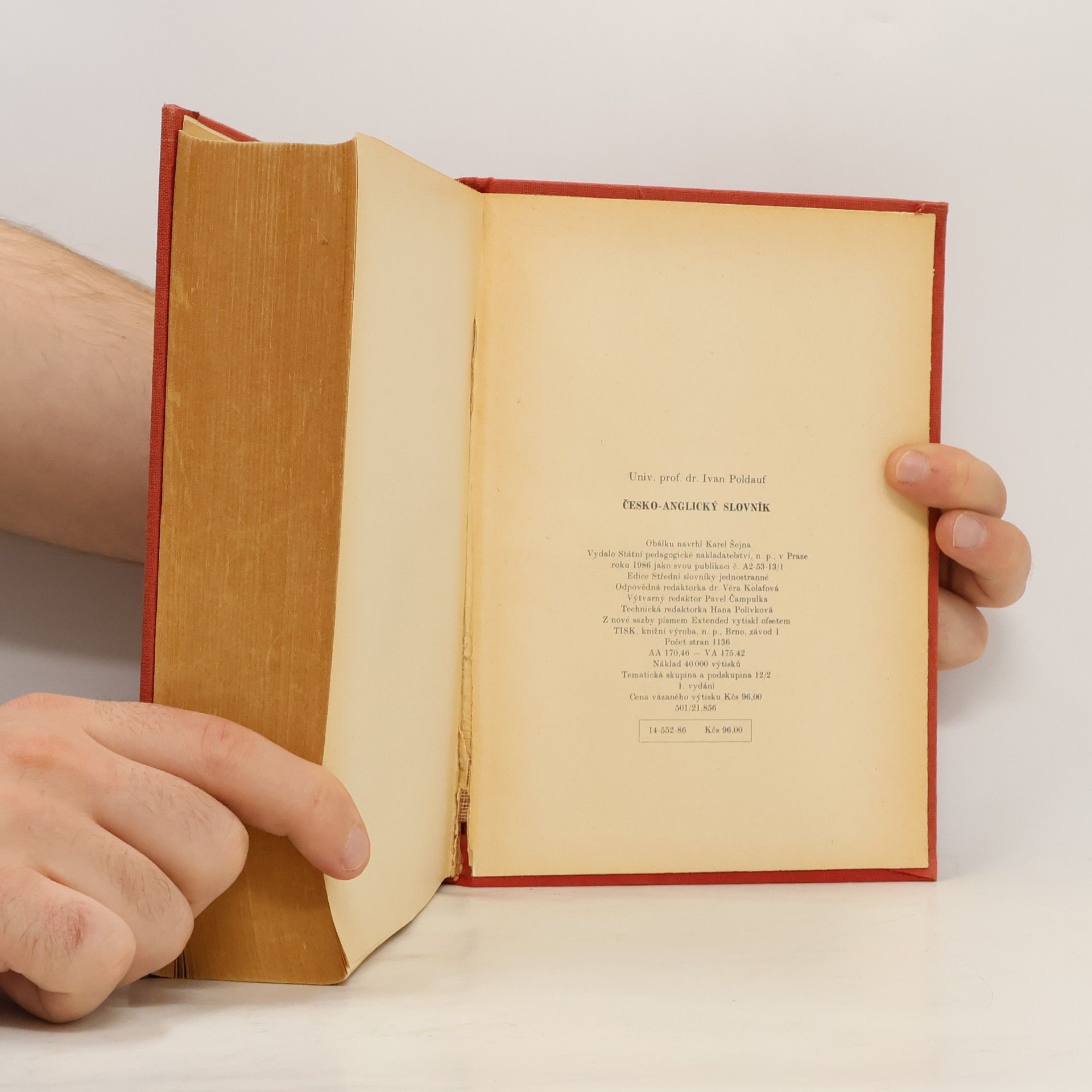 Ivan Poldauf Česko-anglický slovník. Czech-English Dictionary
