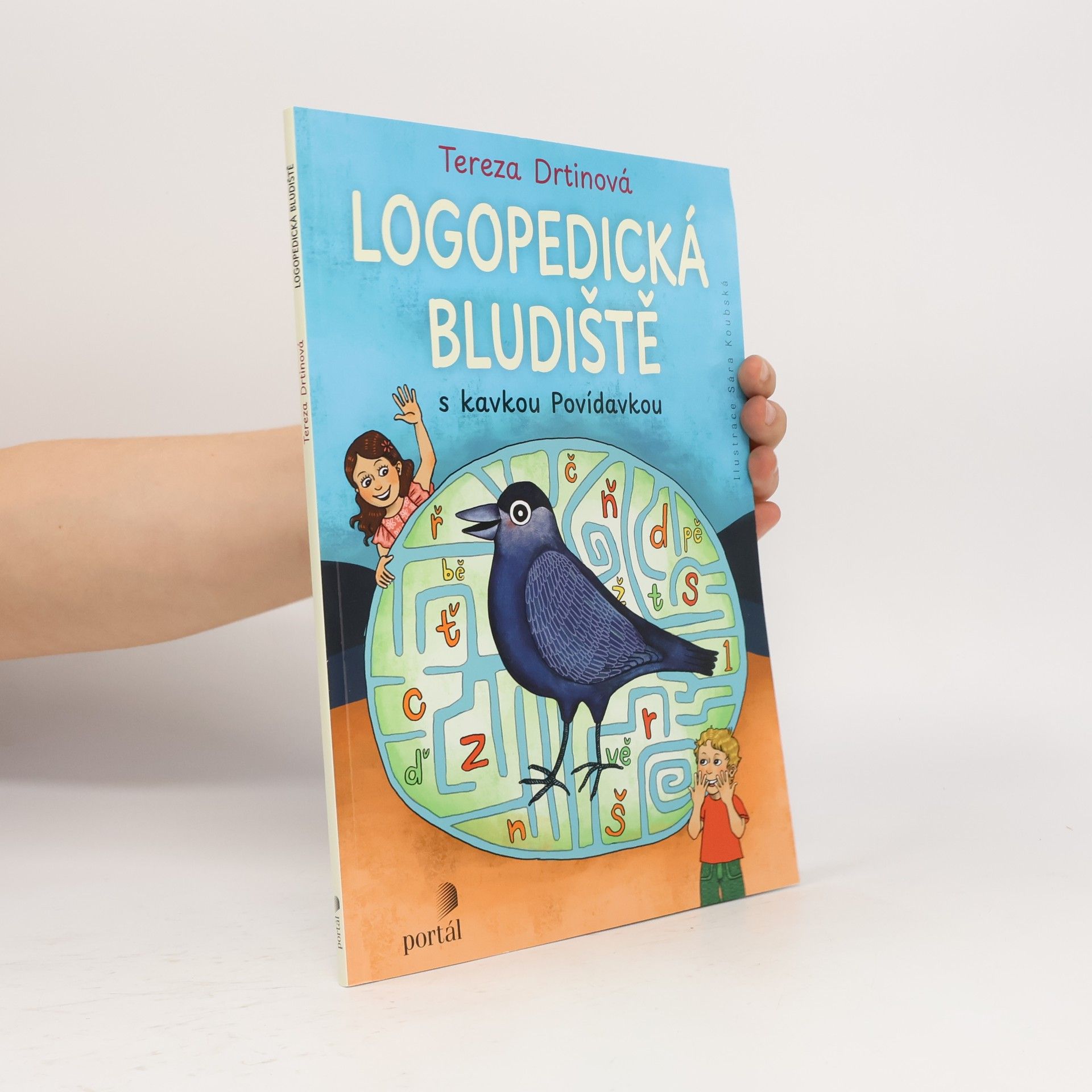 Tereza Drtinová Logopedická bludiště s kavkou Povídavkou