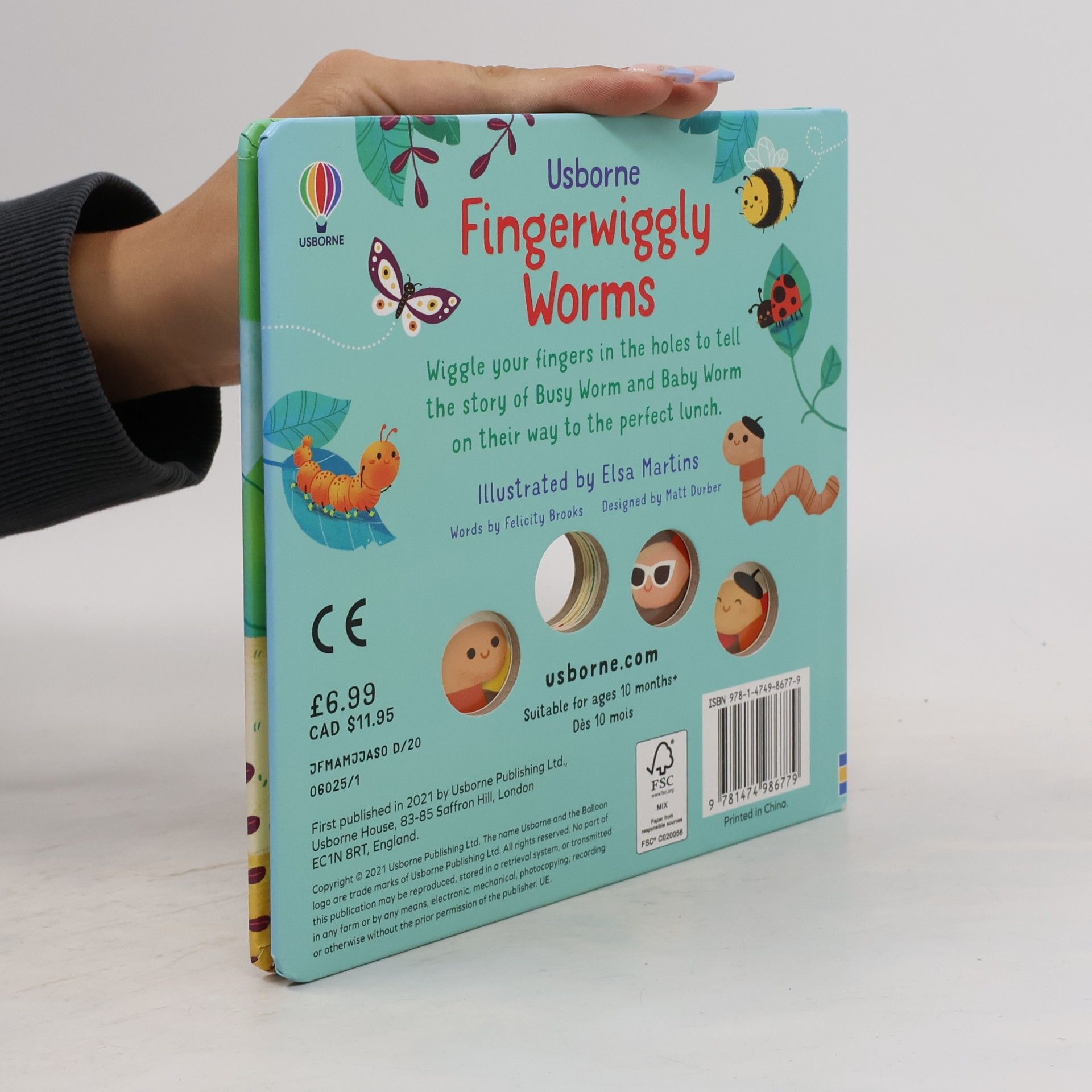 Felicity Brooks Fingerwiggly Worms