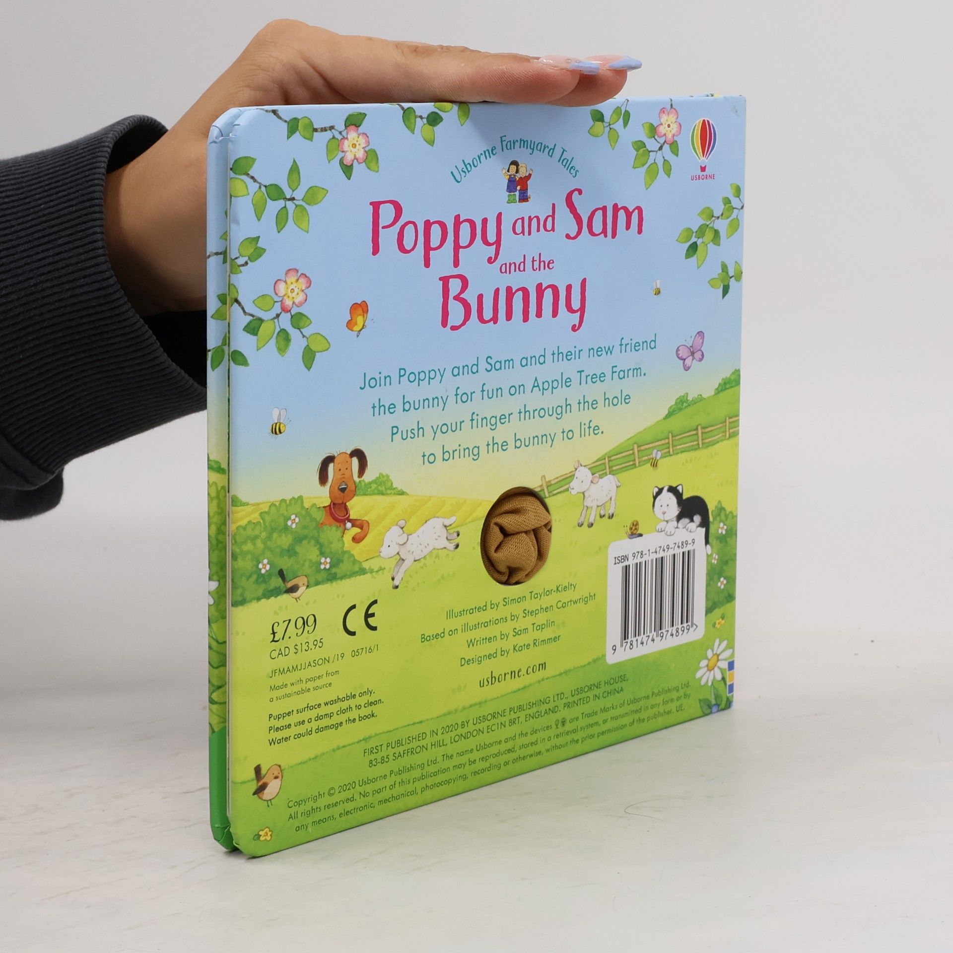 Sam Taplin Usborne Farmyard Tales: Poppy and Sam and the Bunny