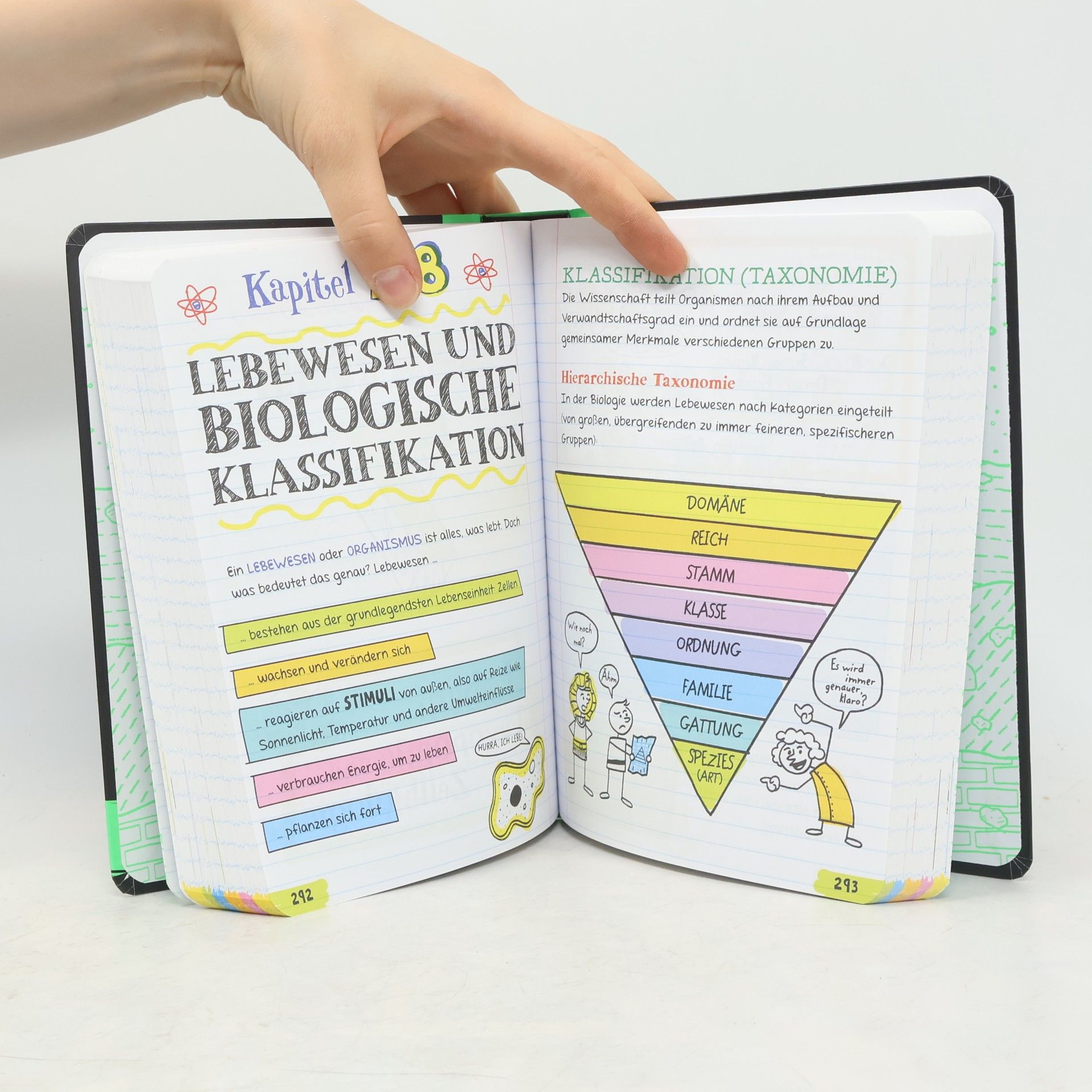 Eva Hierteis Big Fat Notebook - Alles, was du für Physik, Chemie und Bio brauchst - Das geballte Wissen von der 5. bis zur 9. Klasse. Mit Bonuswissen: Erdkunde