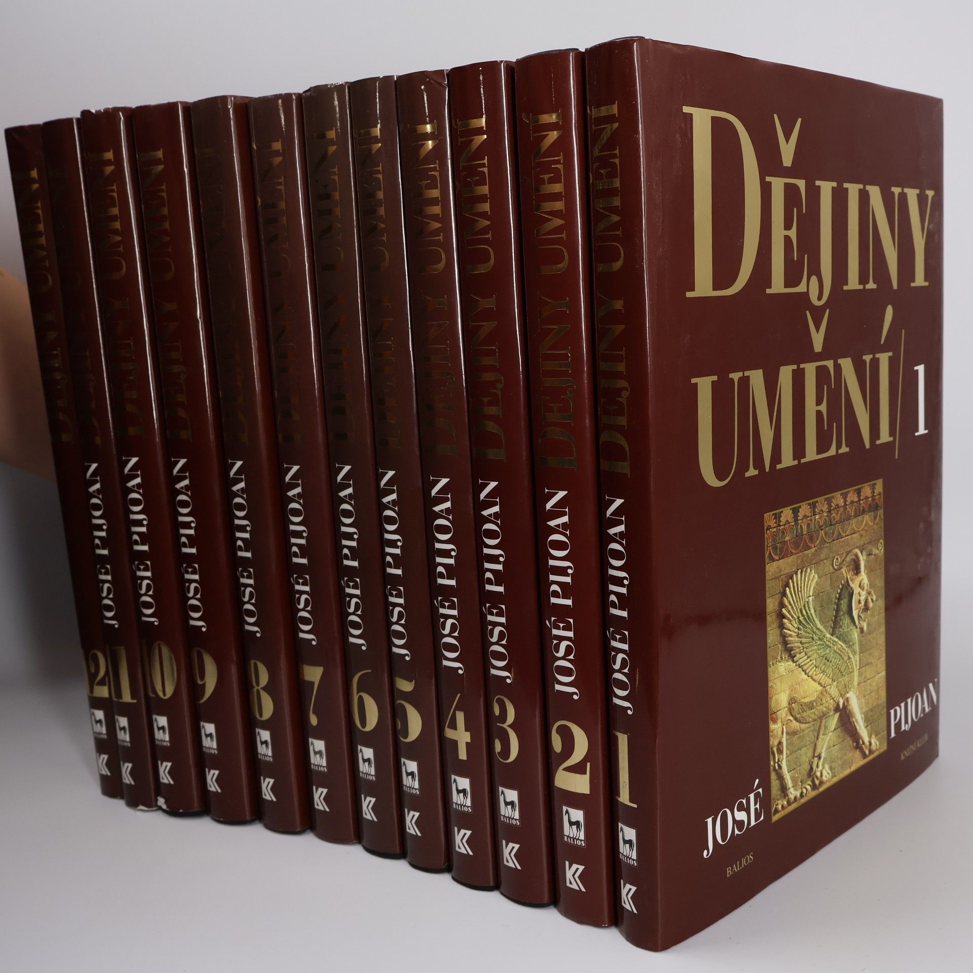 Josep Pijoan Dějiny umění 1-12