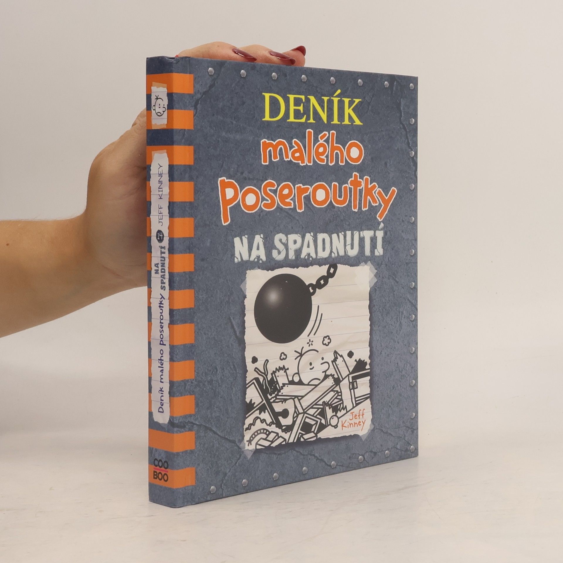 Jeff Kinney Deník malého poseroutky 14. Na spadnutí