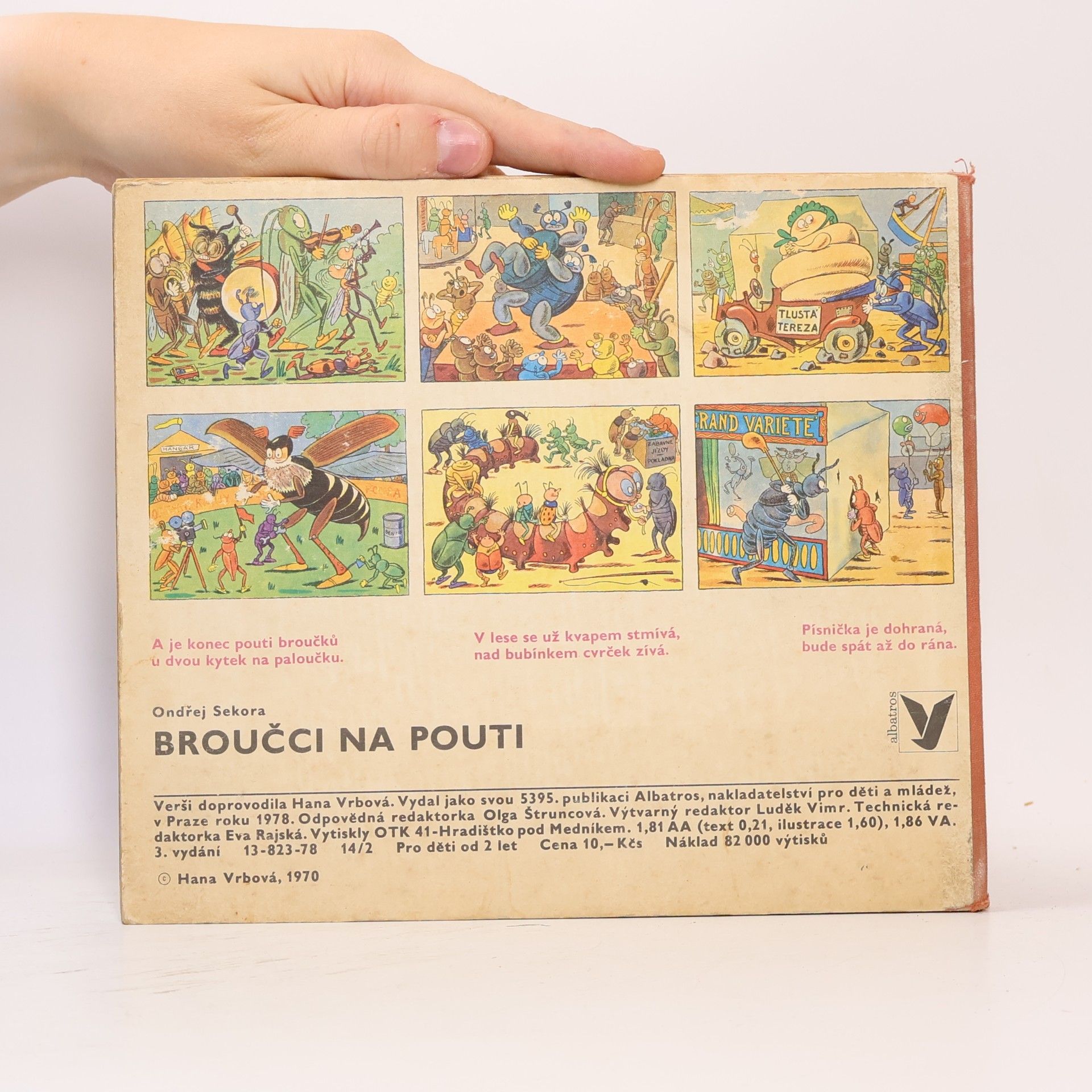 Ondřej J. Sekora Broučci na pouti