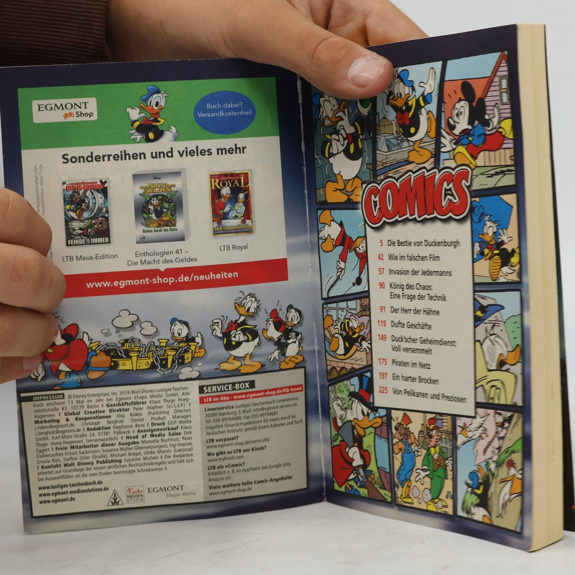 Walt Disney Lustiges Taschenbuch 519. Die Bestie von Duckenburg
