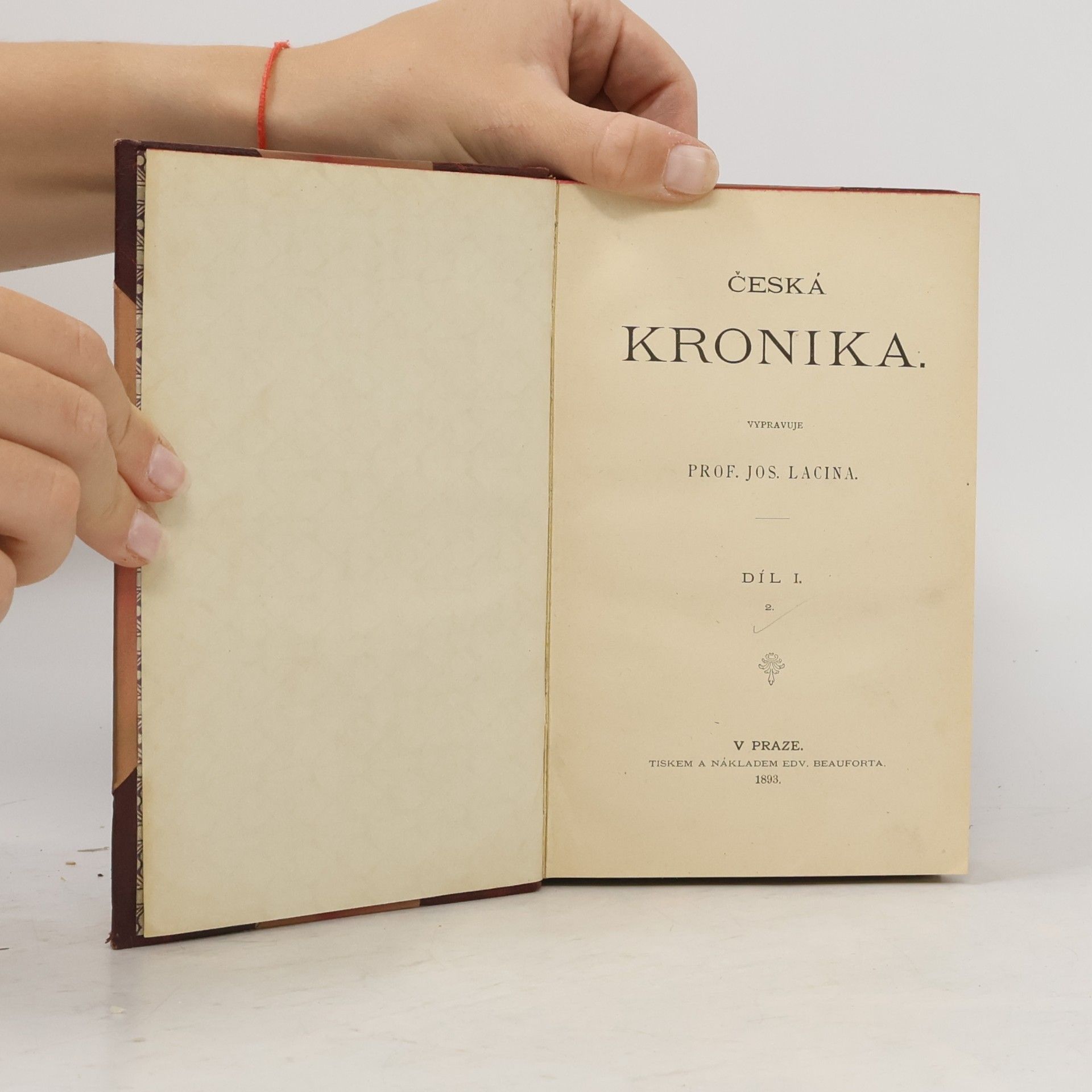 Josef Lacina Česká kronika I., 2. část