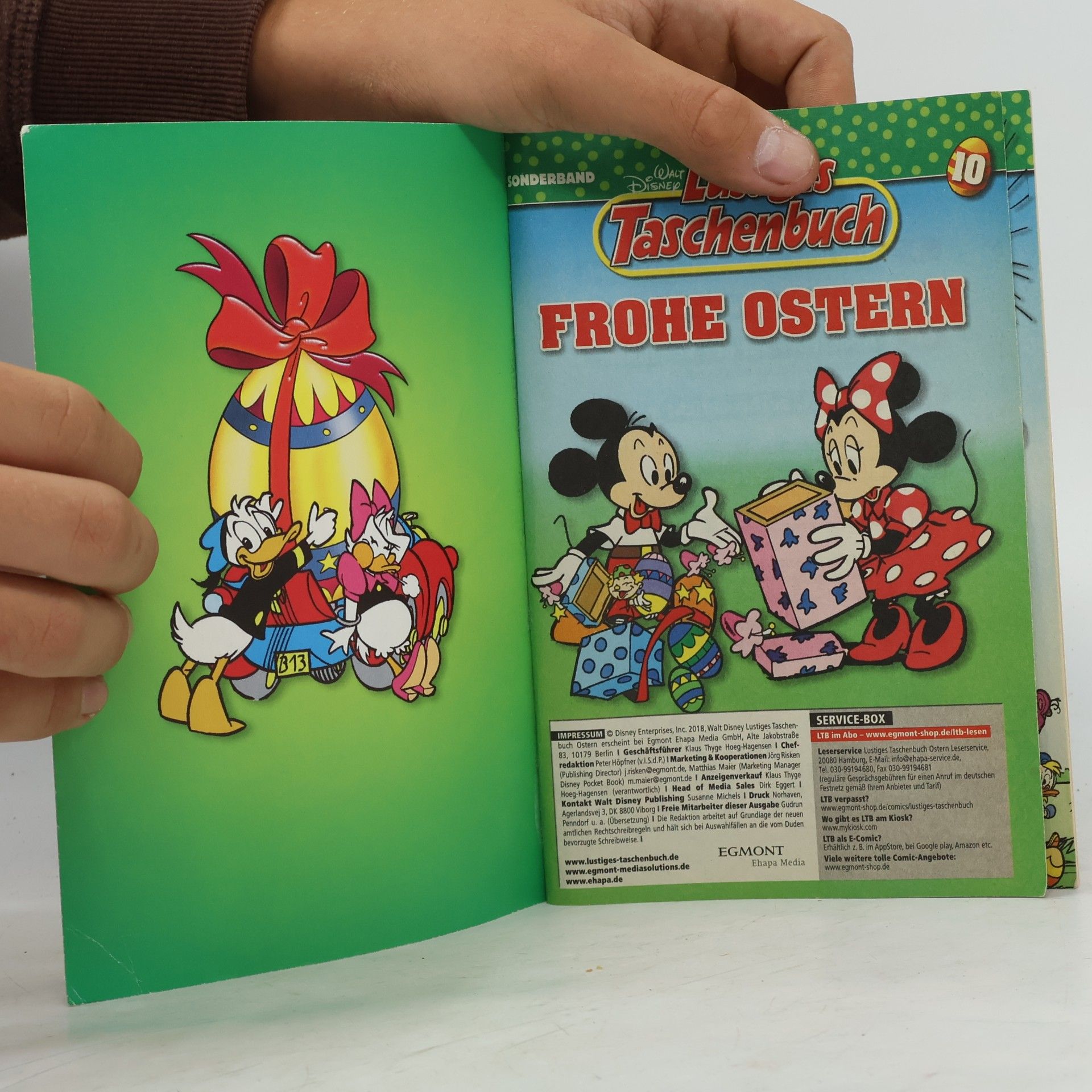Walt Disney Lustiges Taschenbuch Frohe Ostern 10