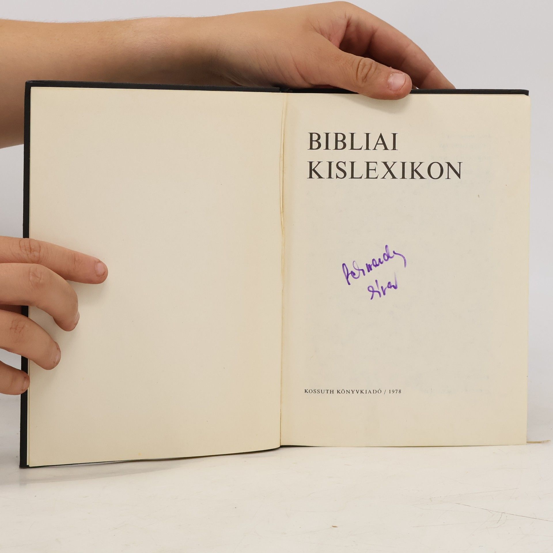 Gusztáv Gecse Bibliai kislexikon