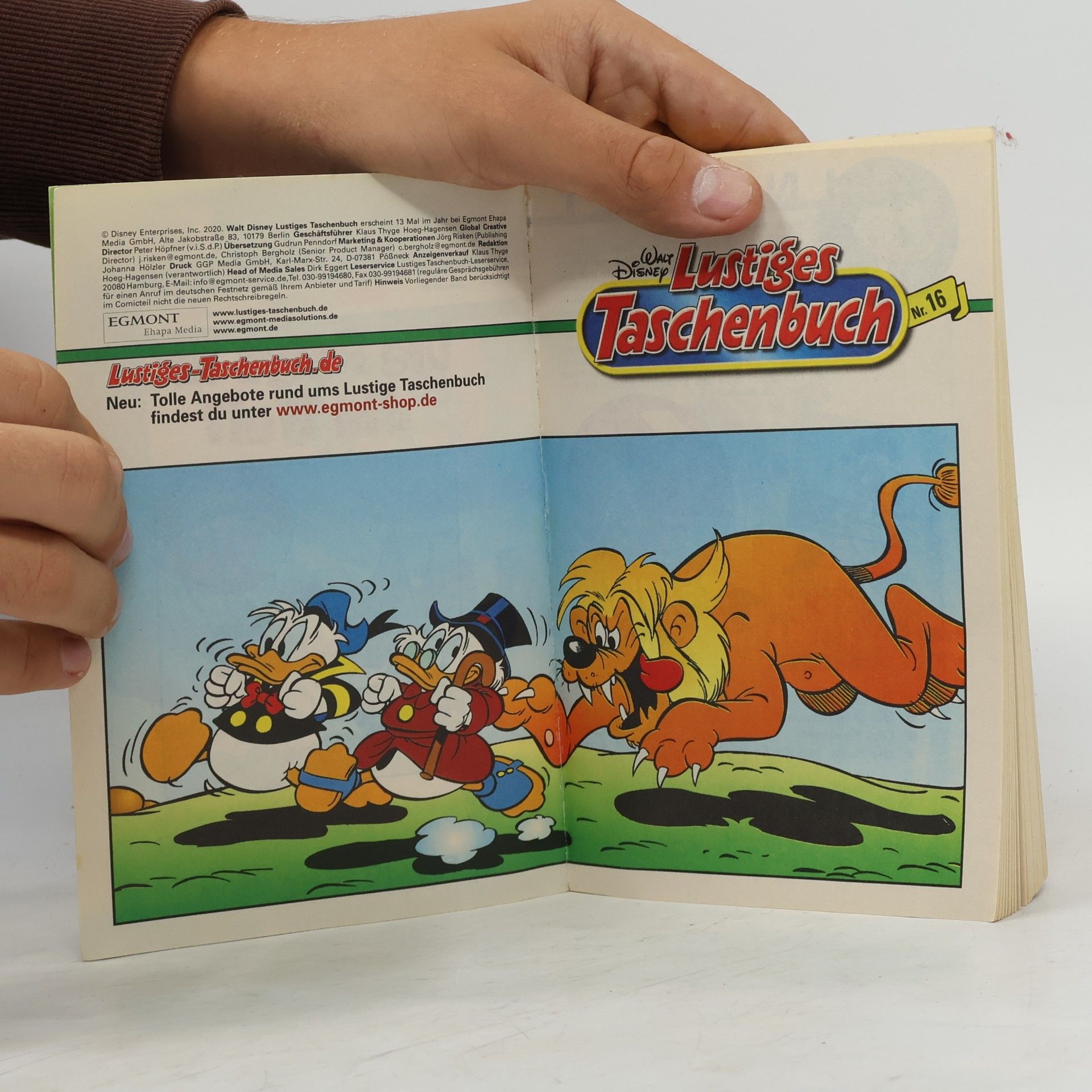 Walt Disney Lustiges Taschenbuch 16