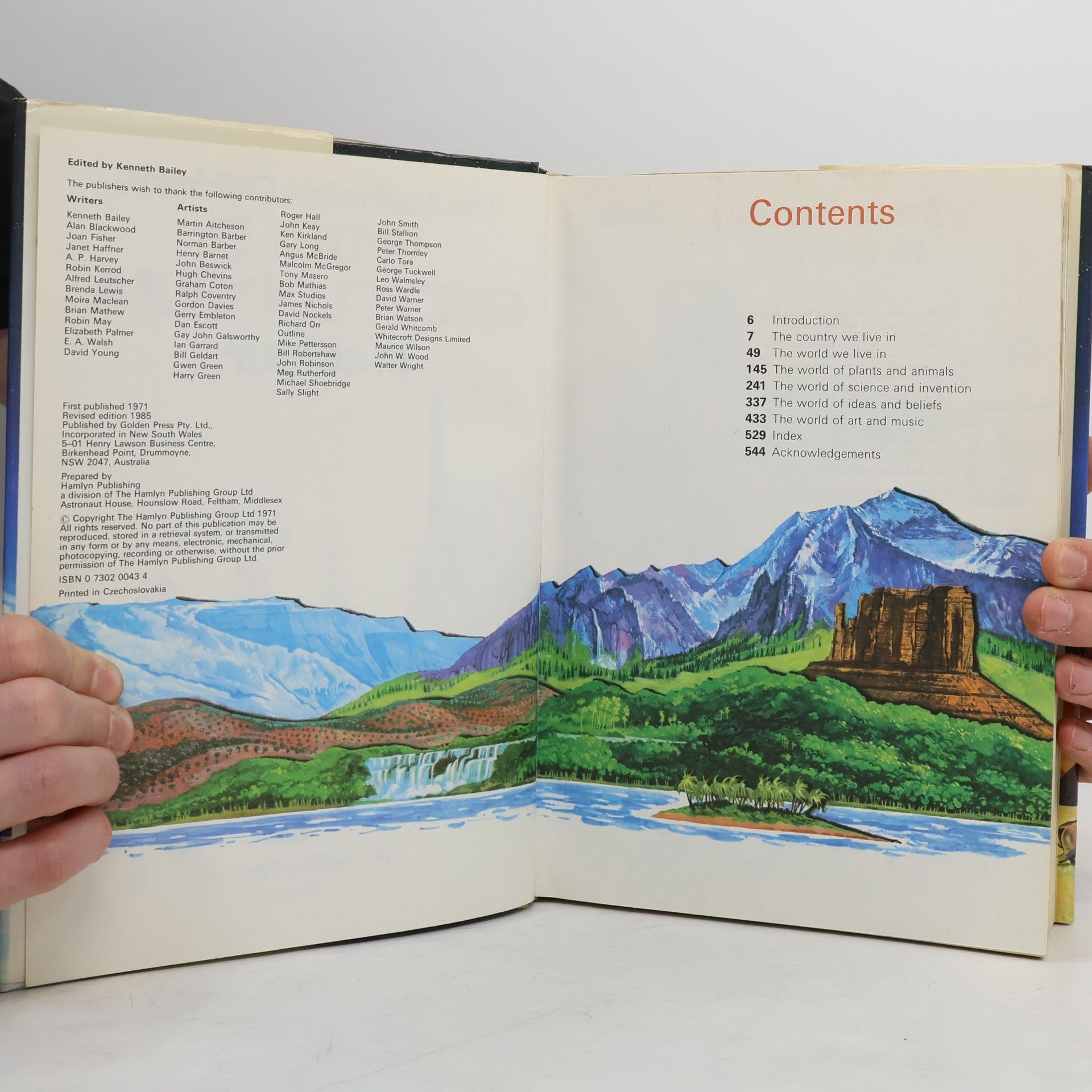 Autores varios The Australian Children's World Encyclopedia in Colour