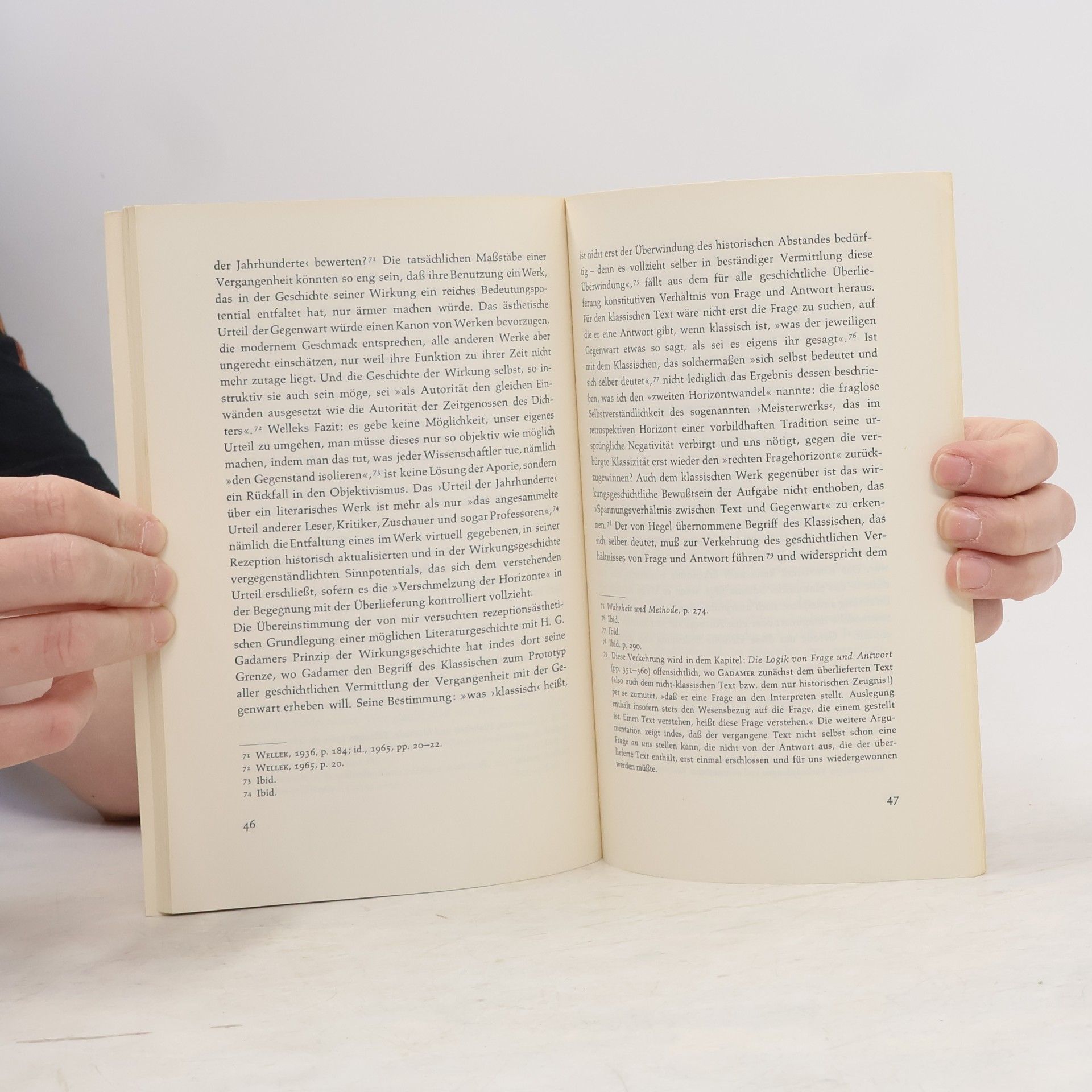 Hans Robert Jauss Literaturgeschichte als Provokation der Literaturwissenschaft