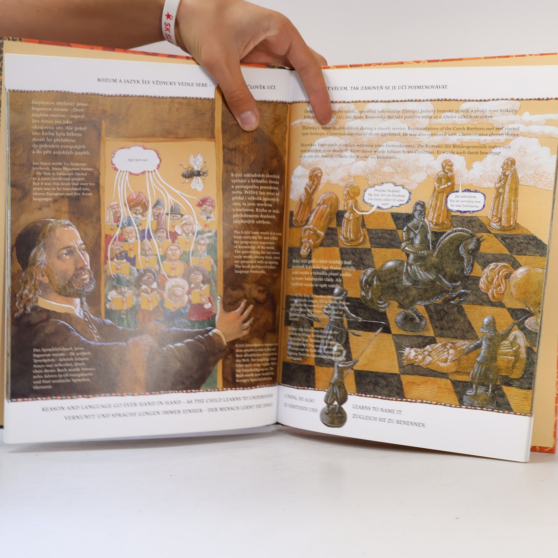 Renáta Fučíková Jan Amos Komenský - Comenius: His life in pictures = Leben in Bildern