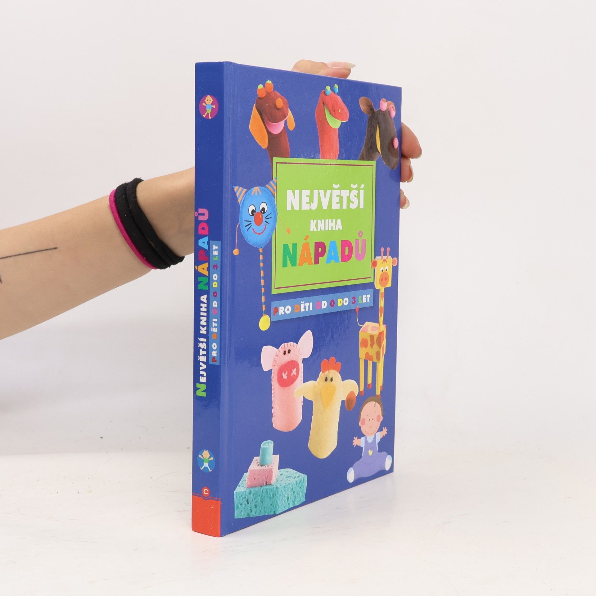 Kolektiv autorů Největší kniha nápadů pro děti od 0 do 3 let
