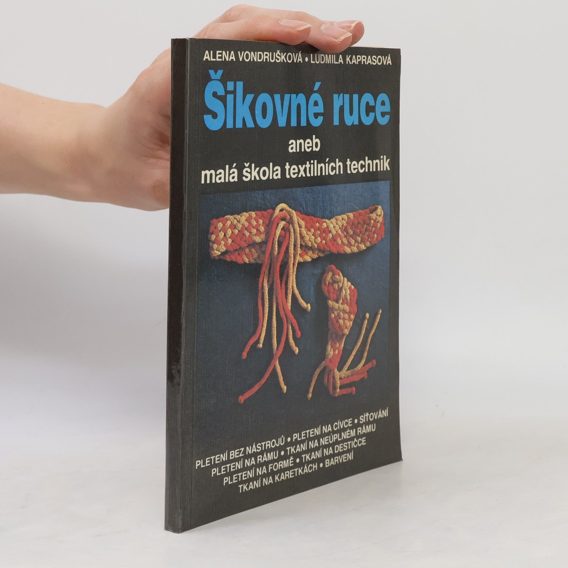 Alena Vondrušková Šikovné ruce aneb Malá škola textilních technik