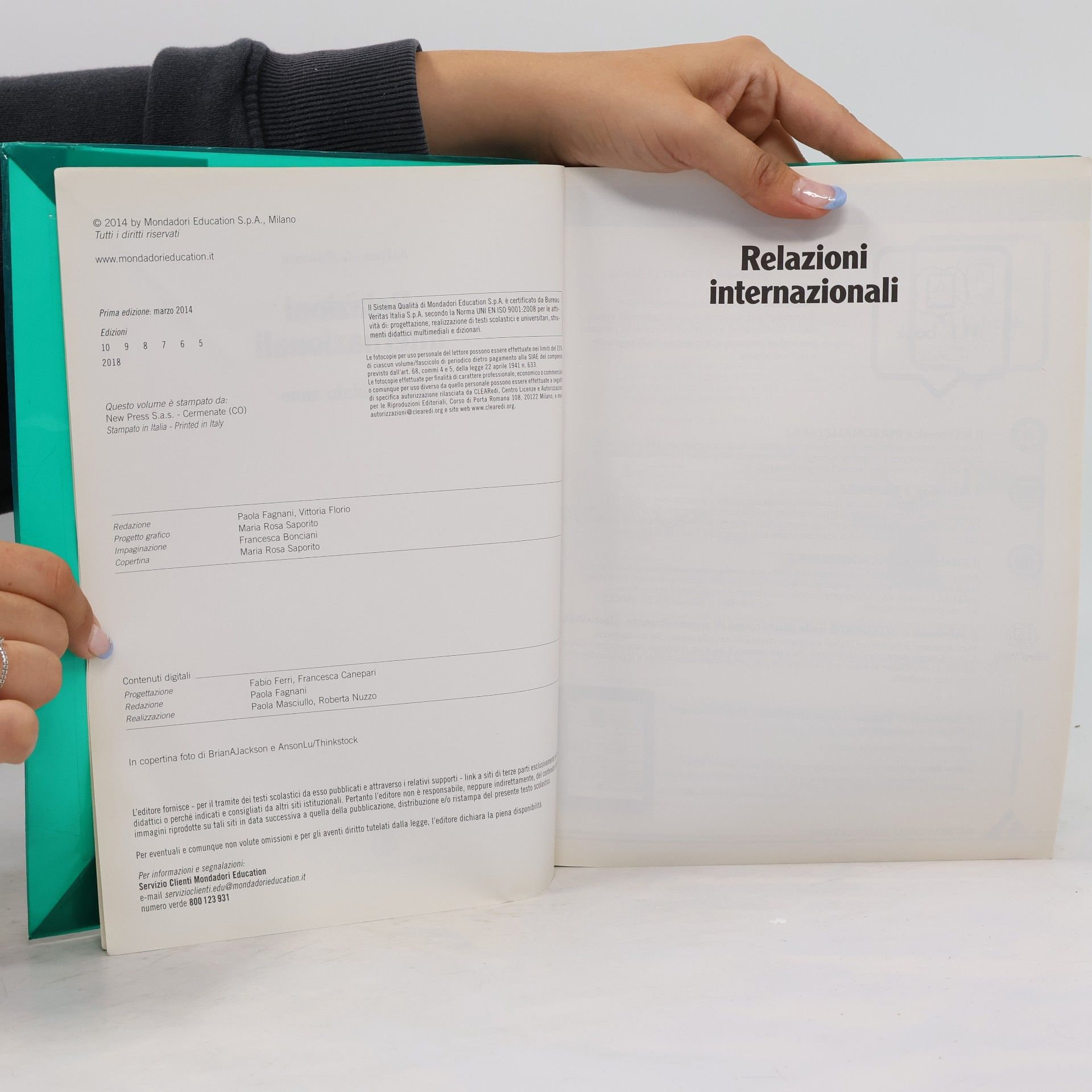 Giovanni Palmerio Relazioni internazionali. Per la 5ª classe delle Scuole superiori. Con e-book. Con espansione online