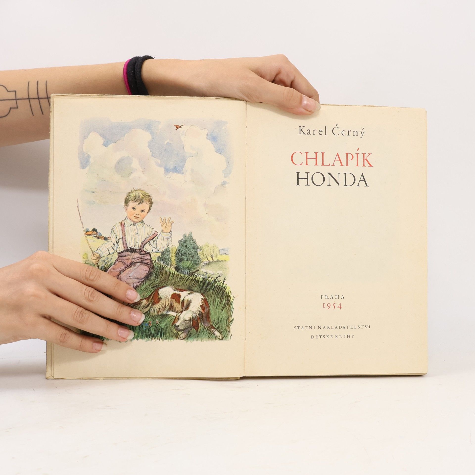 Karel Černý Chlapík Honda