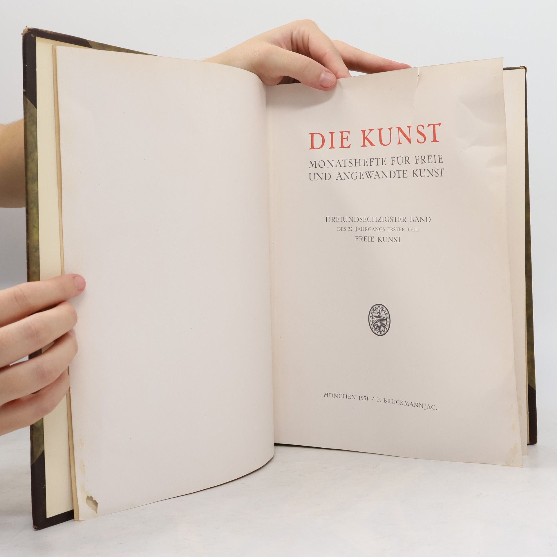 Autorenkollektiv Die Kunst: Monatshefte für freie und angewandte Kunst 63
