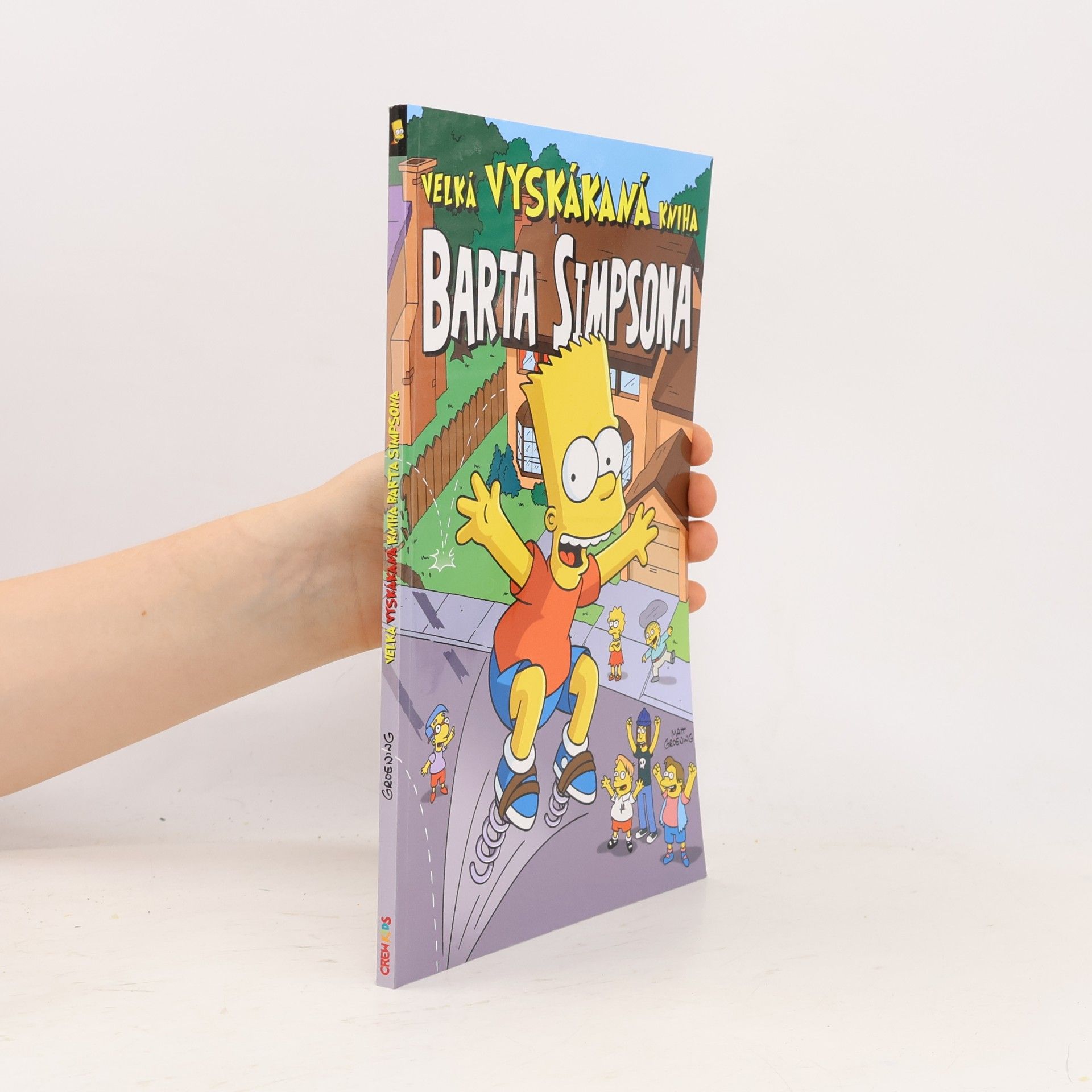 Matt Groening Velká vyskákaná kniha Barta Simpsona