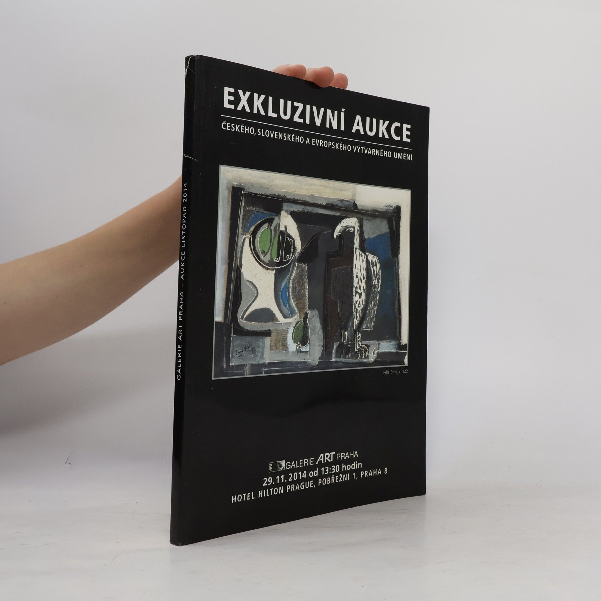 Kolektiv autorů Exkluzivní aukce českého, slovenského a evropského výtvarného umění