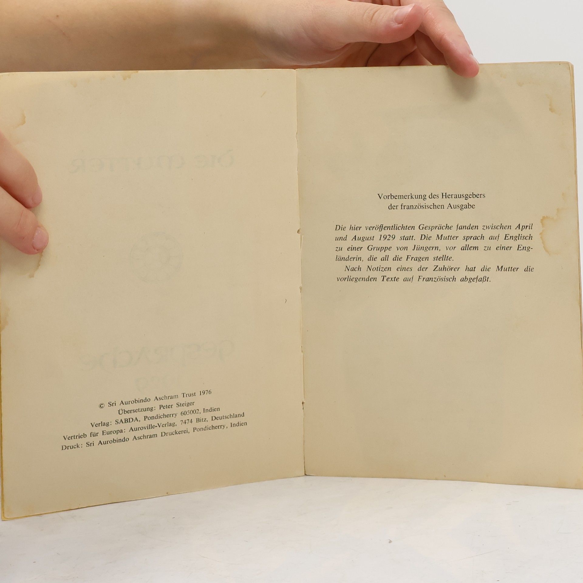 kolektiv Die Muttergespräche 1929