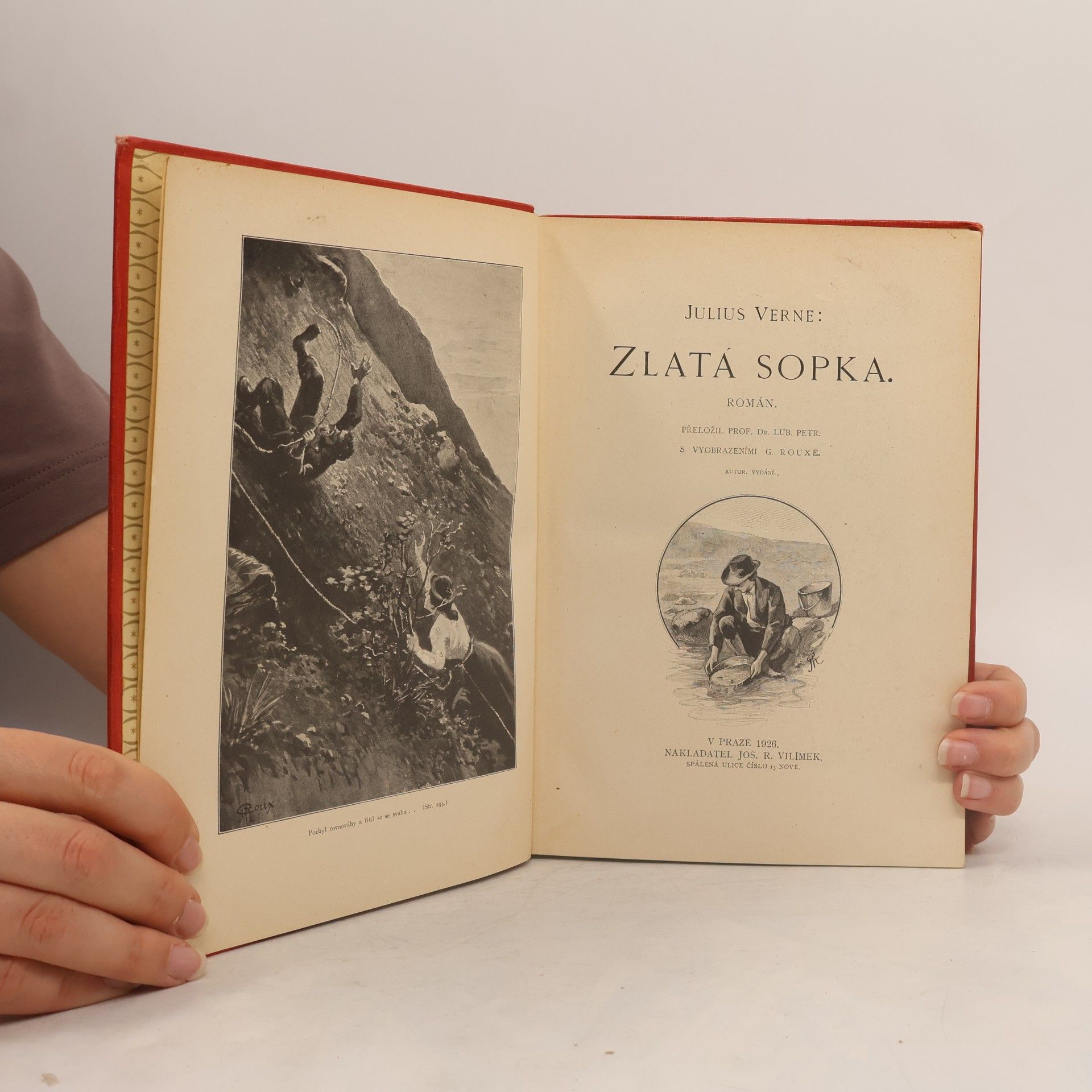 Jules Verne Zlatá sopka