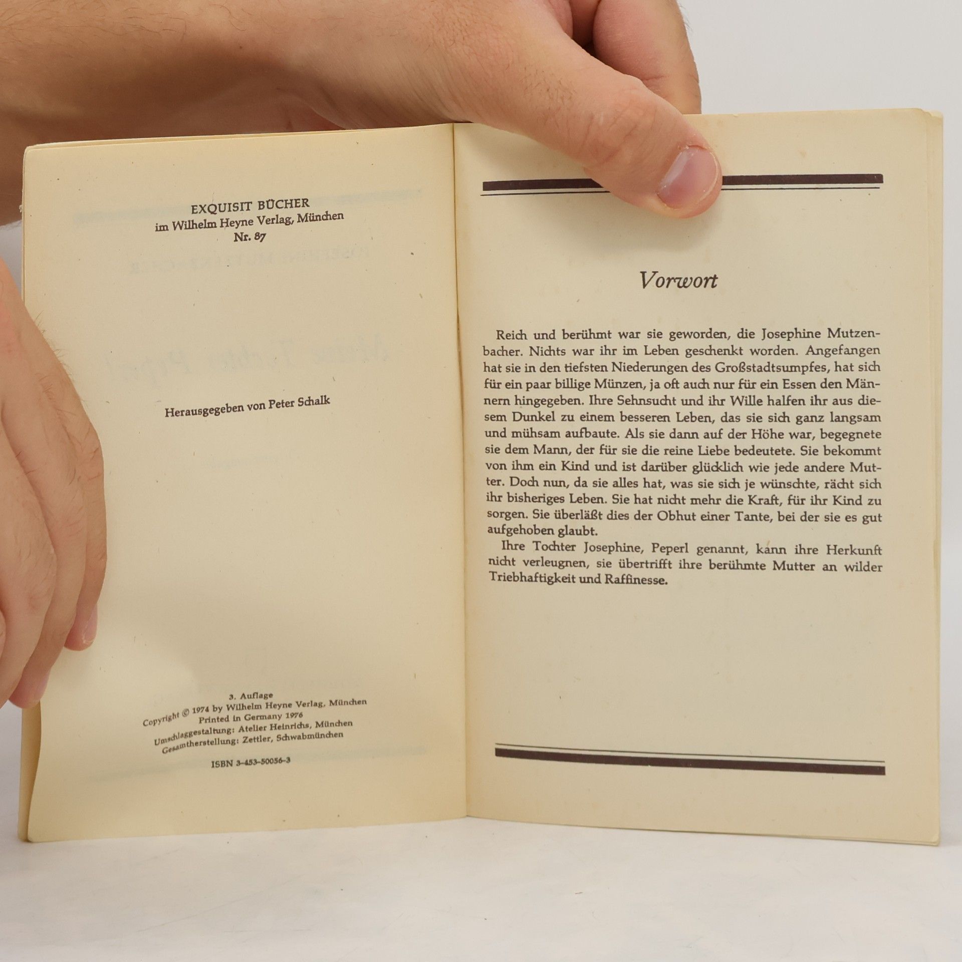 Josephine Mutzenbacher Meine Tochter Peperl
