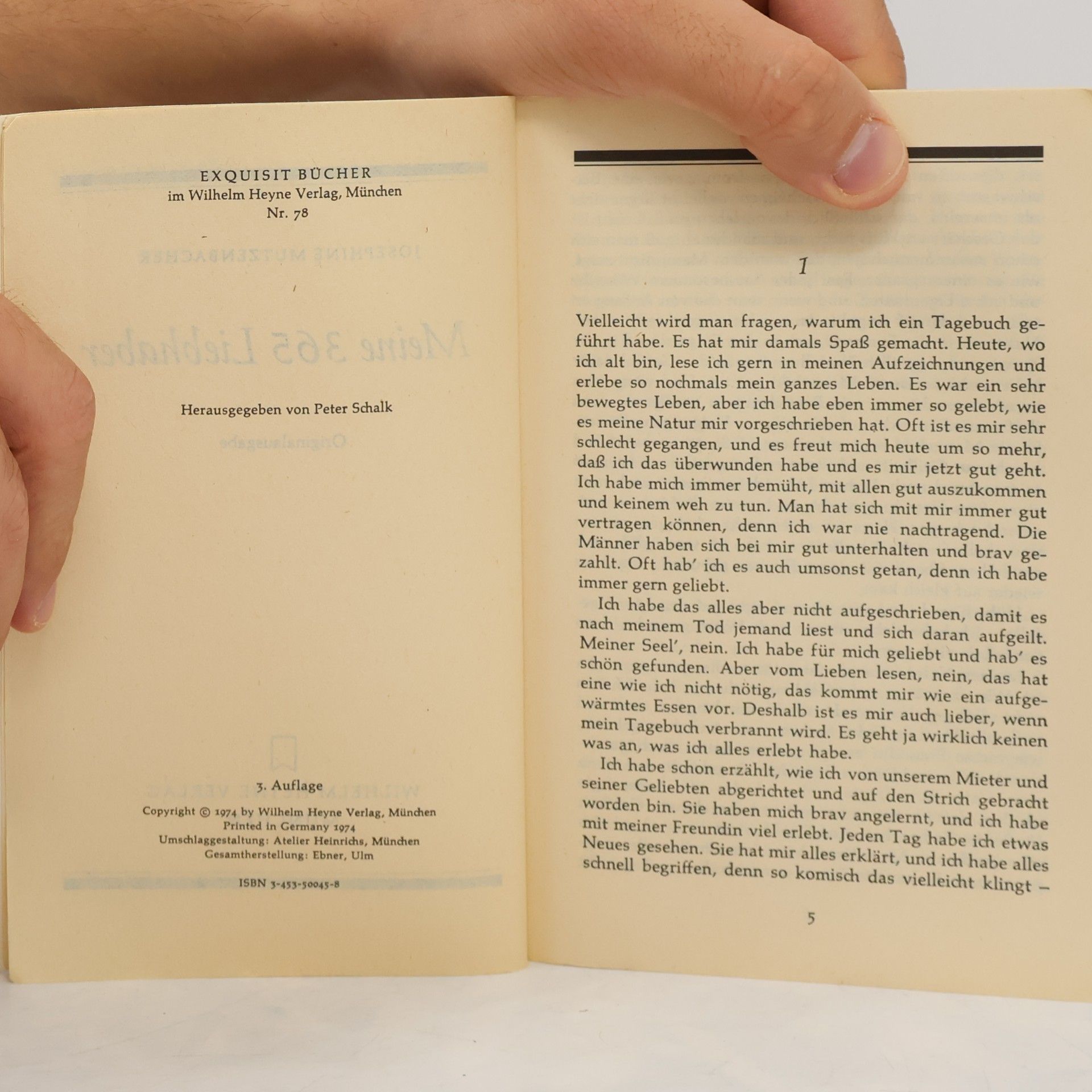 Josephine Mutzenbacher Meine 365 Liebhaber