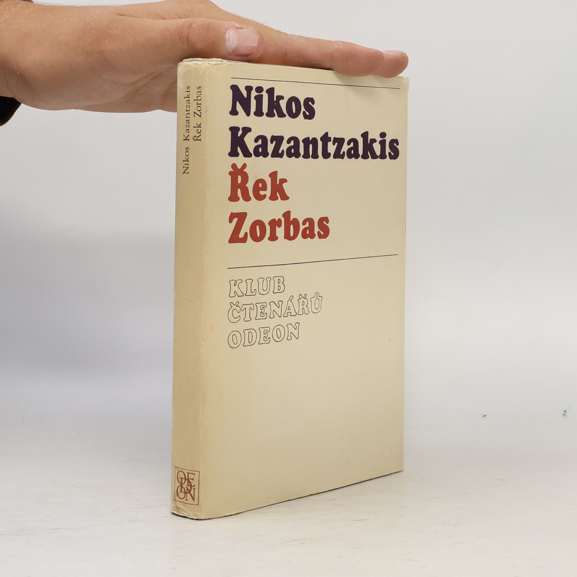 Nikos Kazantzakis Řek Zorbas