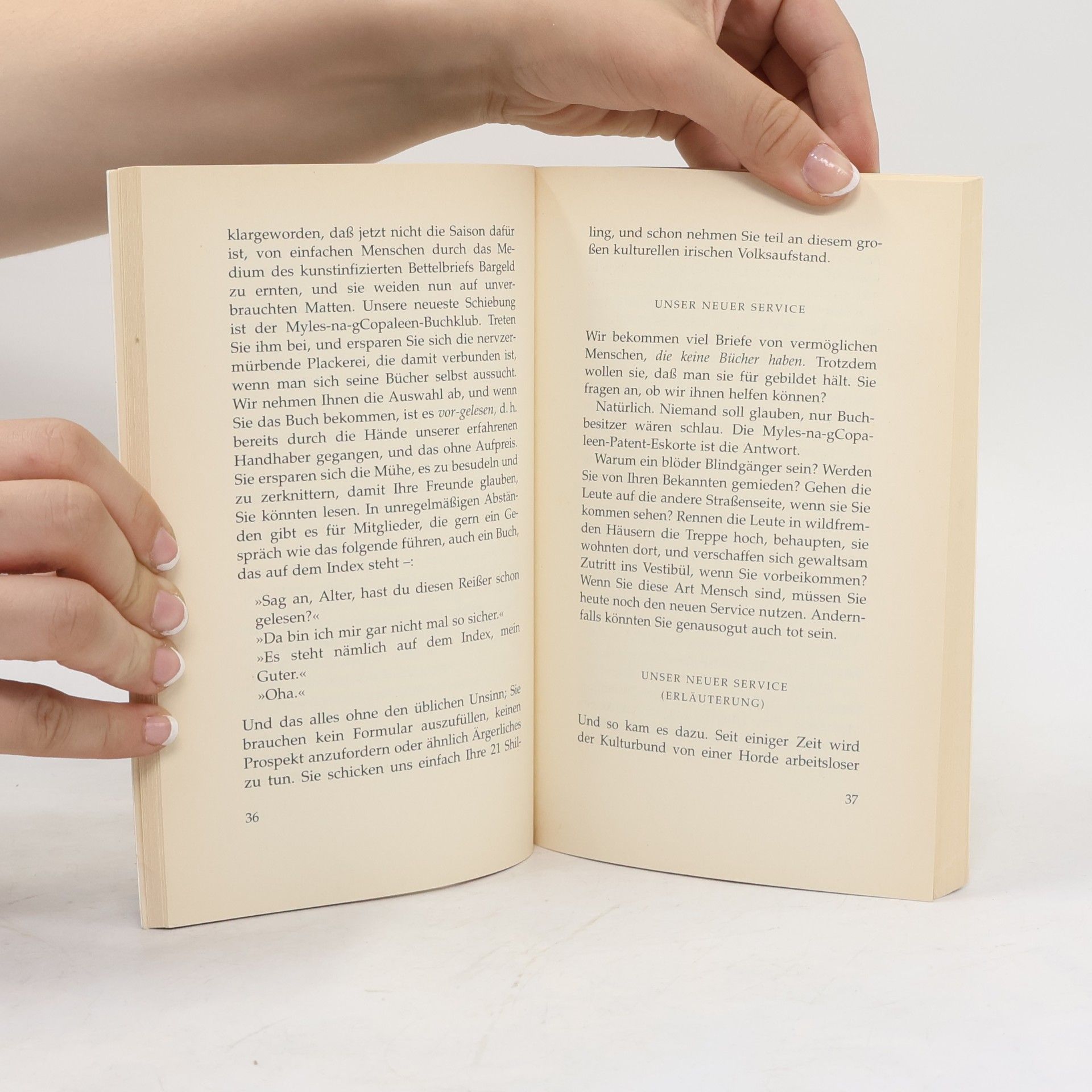 Flann O. Brien Trost und Rat