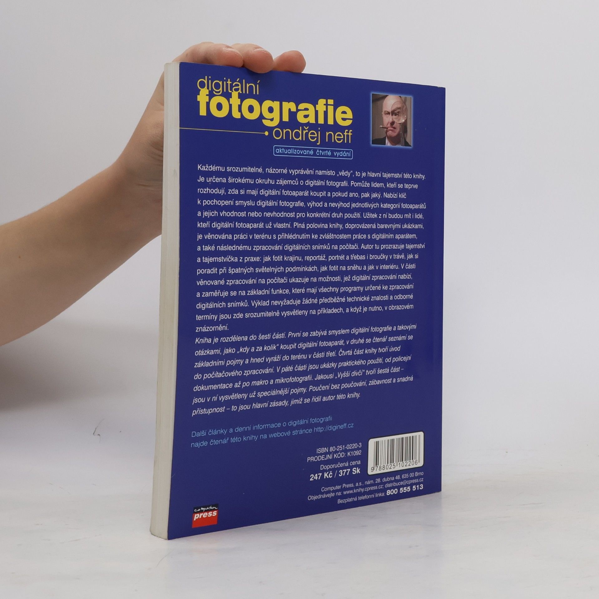 Ondřej Neff Tajná kniha digitální fotografie