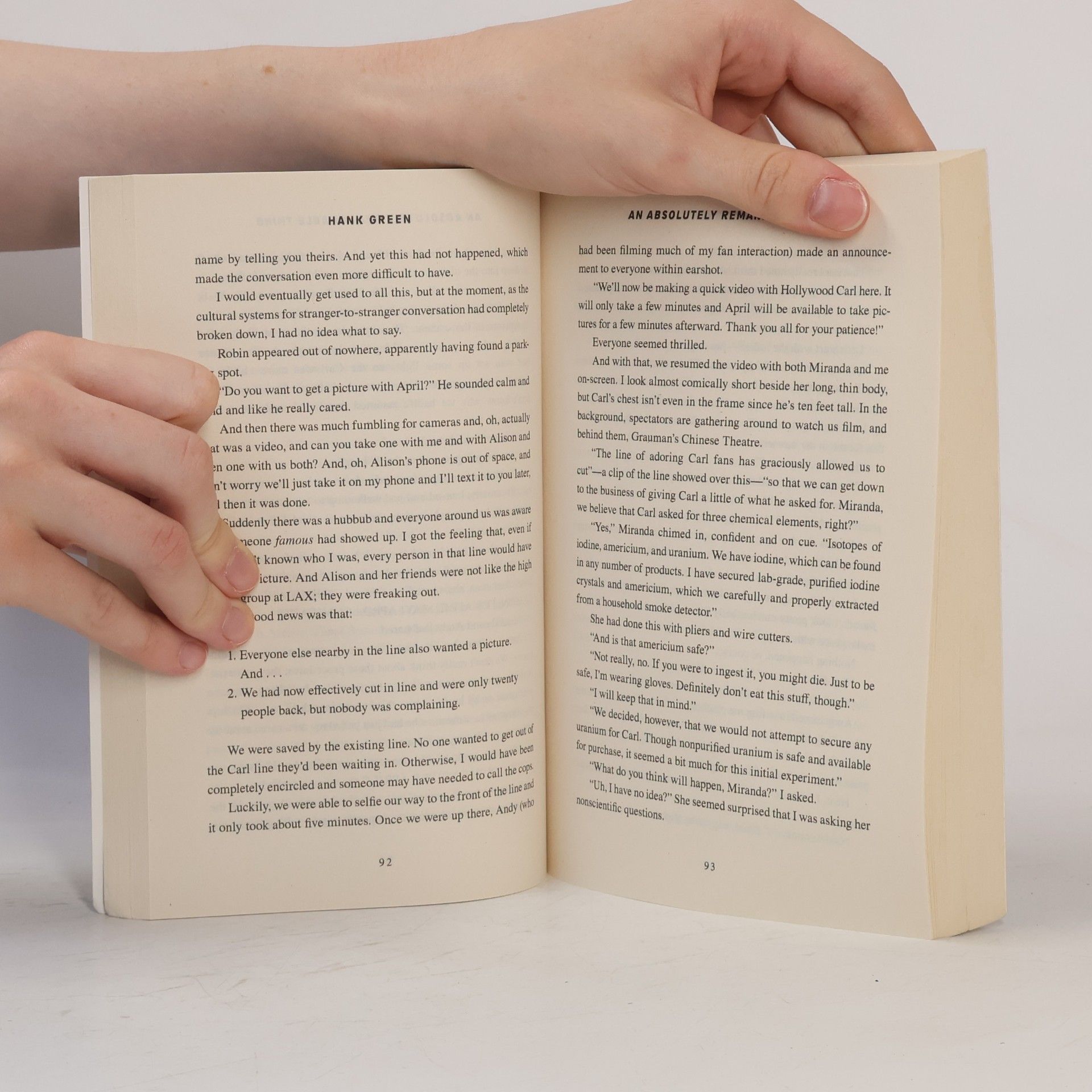 Hank Green An Absolutely Remarkable Thing