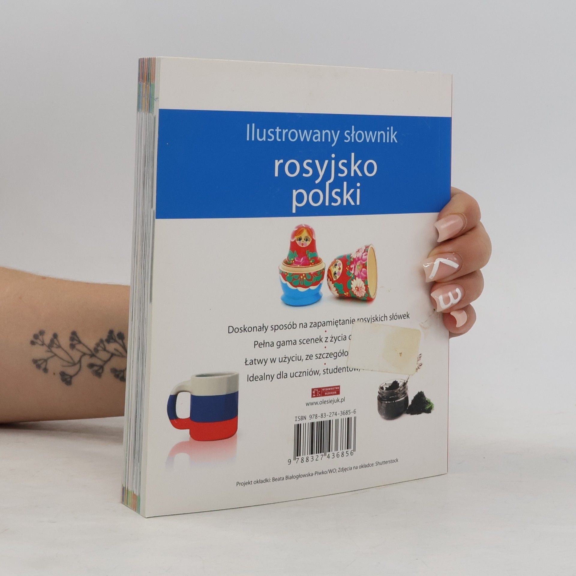 Marzena Woniak Ilustrowany słownik rosyjsko-polski