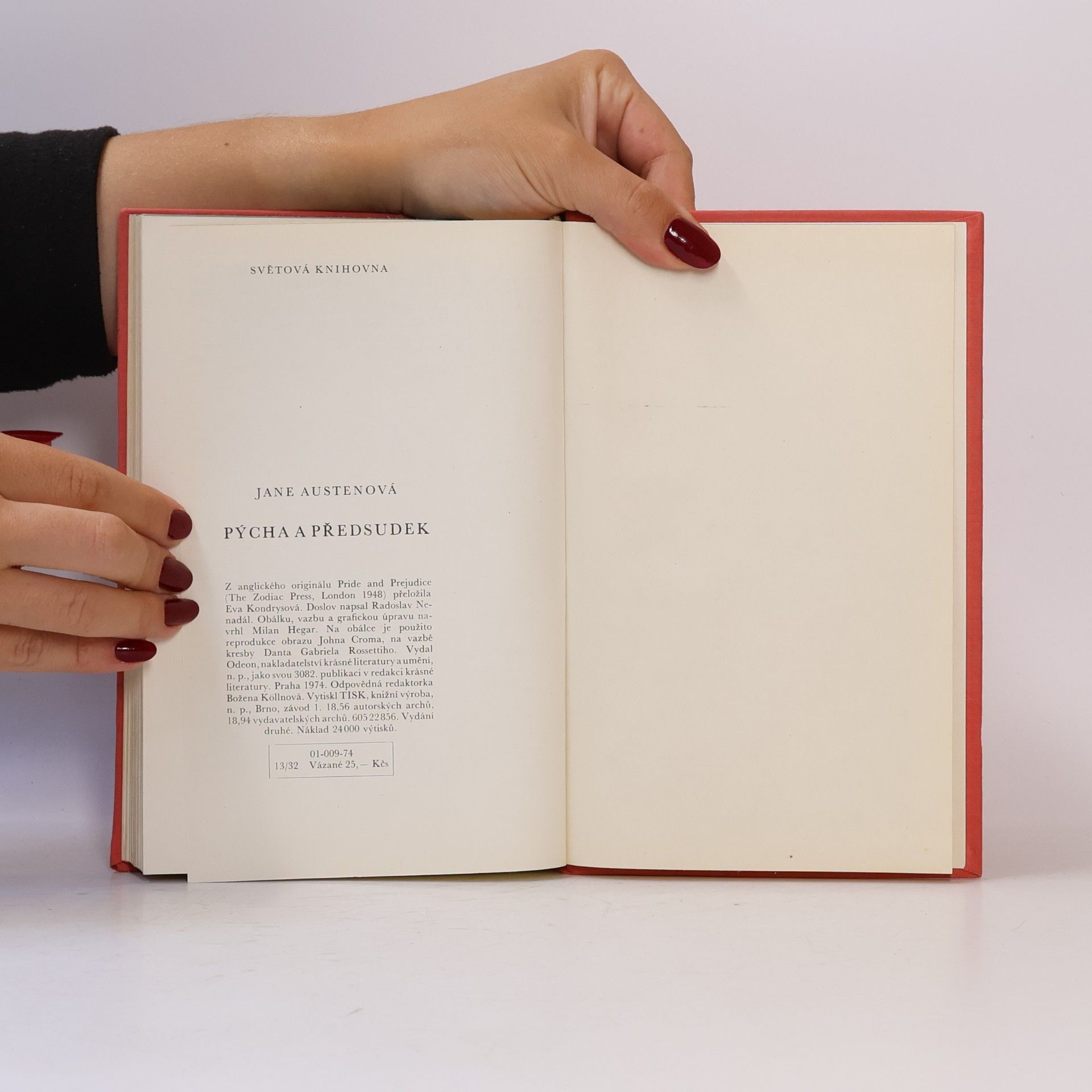 Jane Austen Pýcha a předsudek
