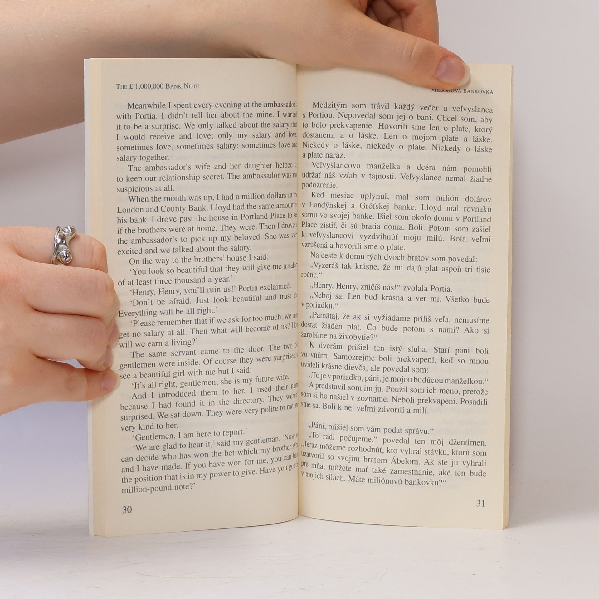Mark Twain Miliónová bankovka / Priznanie umierajúceho muža