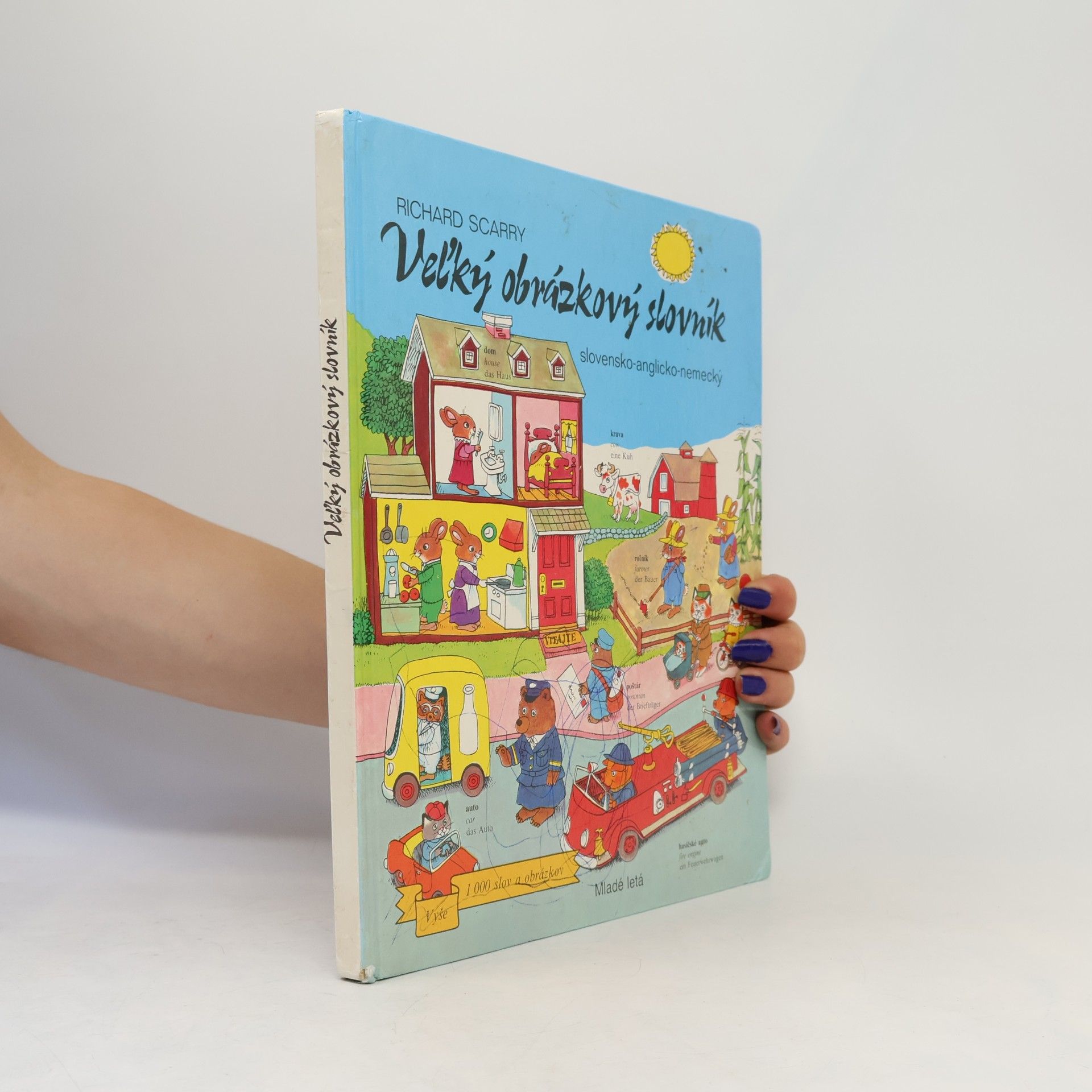 Richard Scarry Veľký obrázkový slovník. Slovensko-anglicko-nemecký