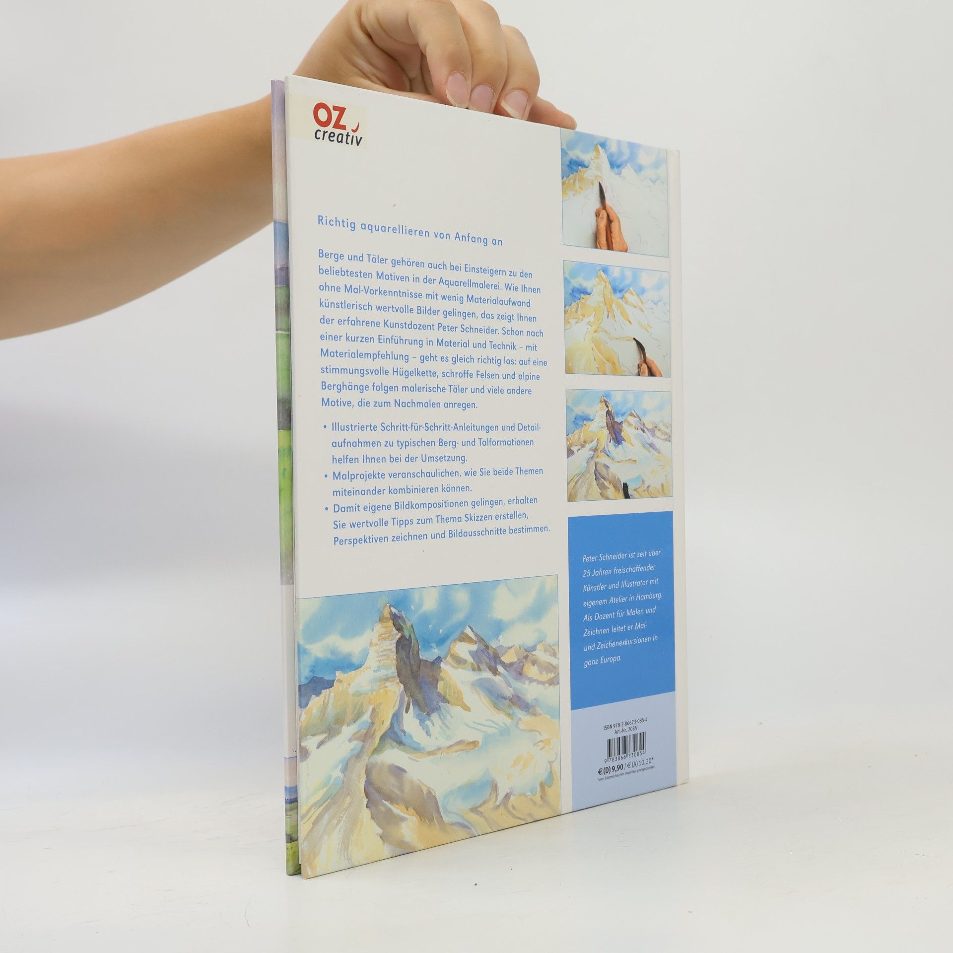 Peter K. Schneider Aquarell Basics - Berge und Täler