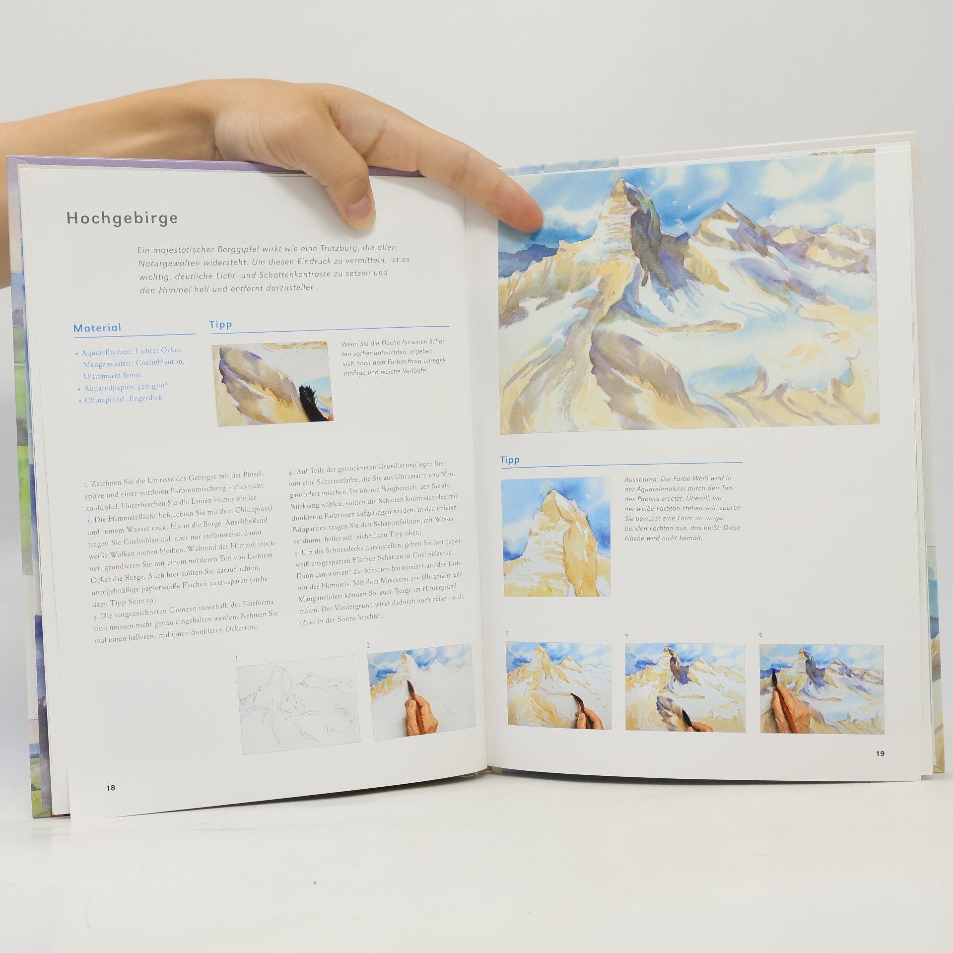 Peter K. Schneider Aquarell Basics - Berge und Täler