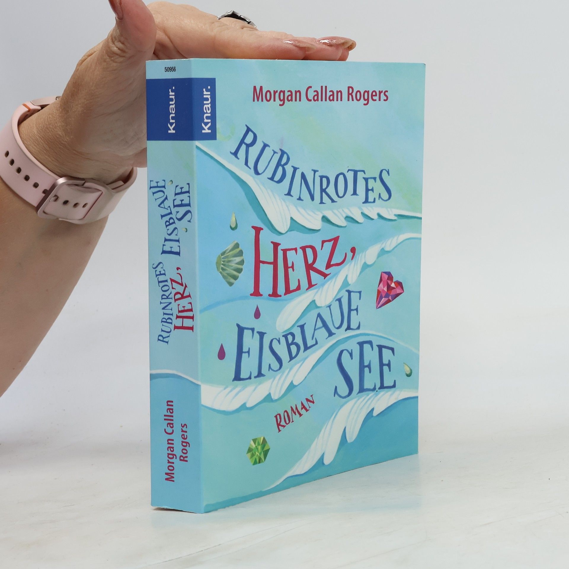 Morgan Rogers Rubinrotes Herz, eisblaue See
