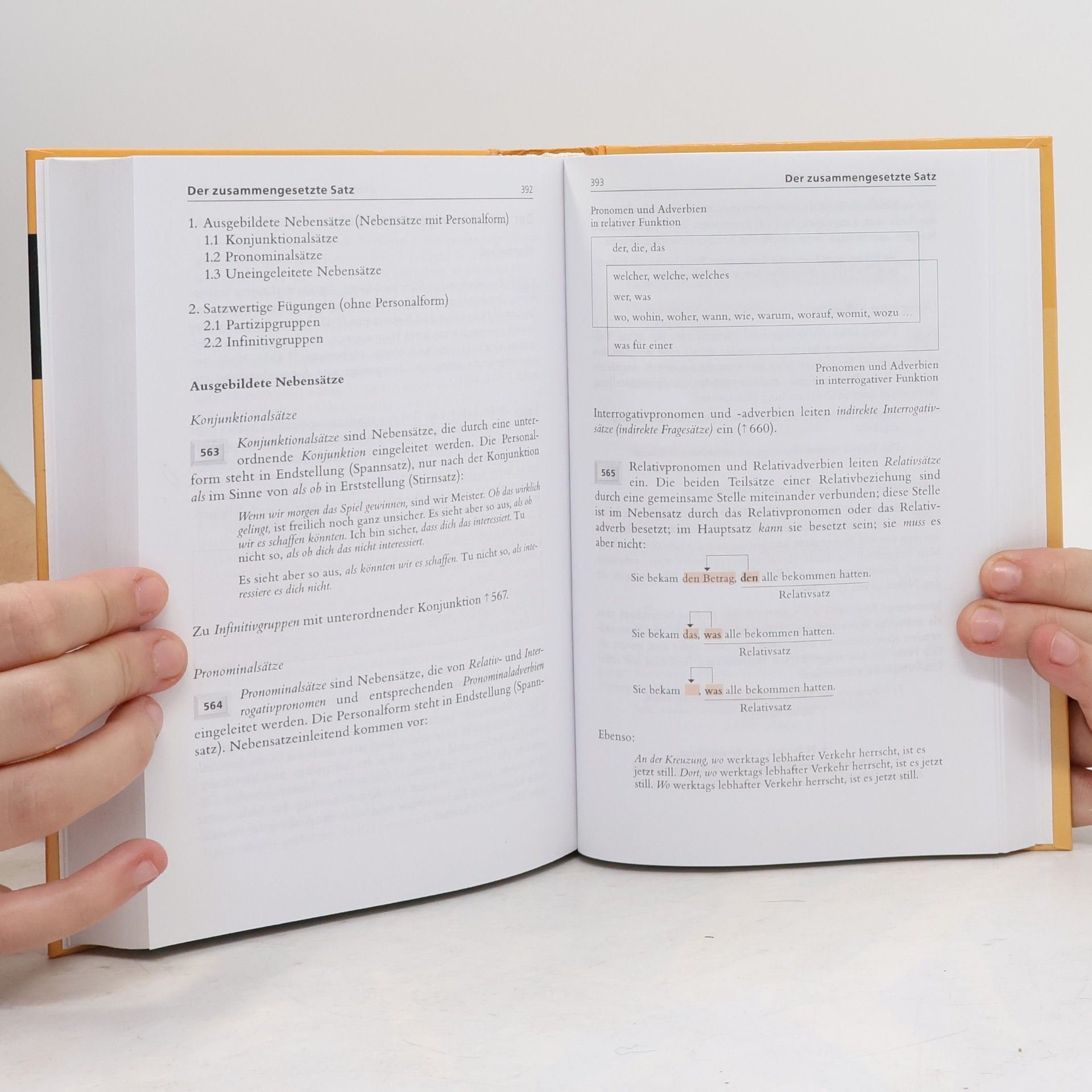 Peter Gallmann Schülerduden, Grammatik
