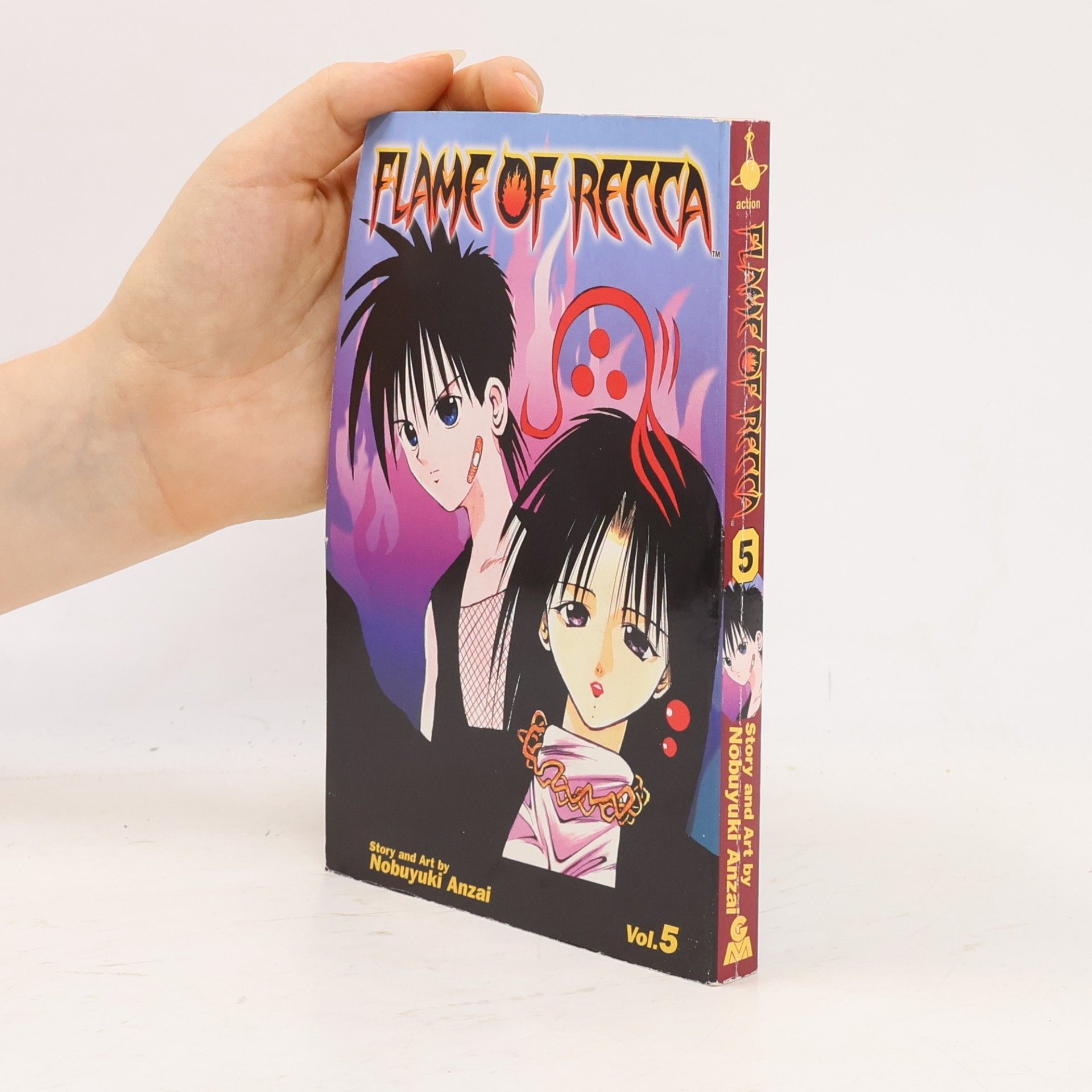 Nobuyuki Anzai Flame of Recca Volume 5