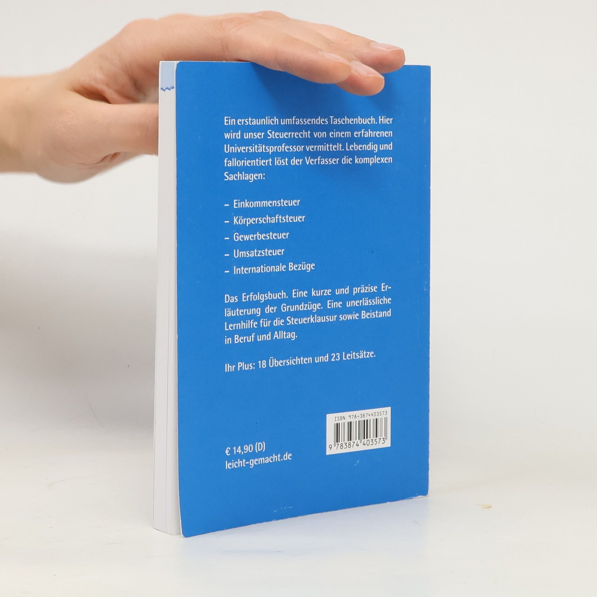 Stephan Kudert Blaue Serie - leicht gemacht: Steuerrecht - leicht gemacht