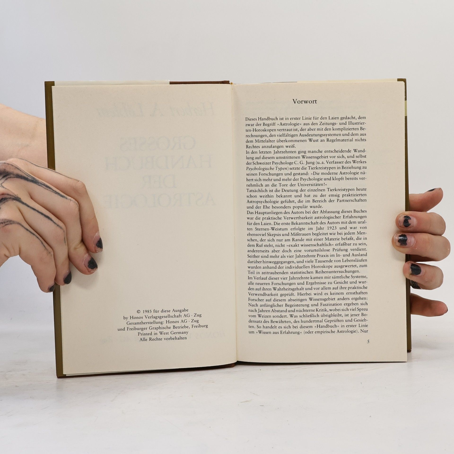 Herbert Andreas Löhlein Grosses Handbuch der Astrologie